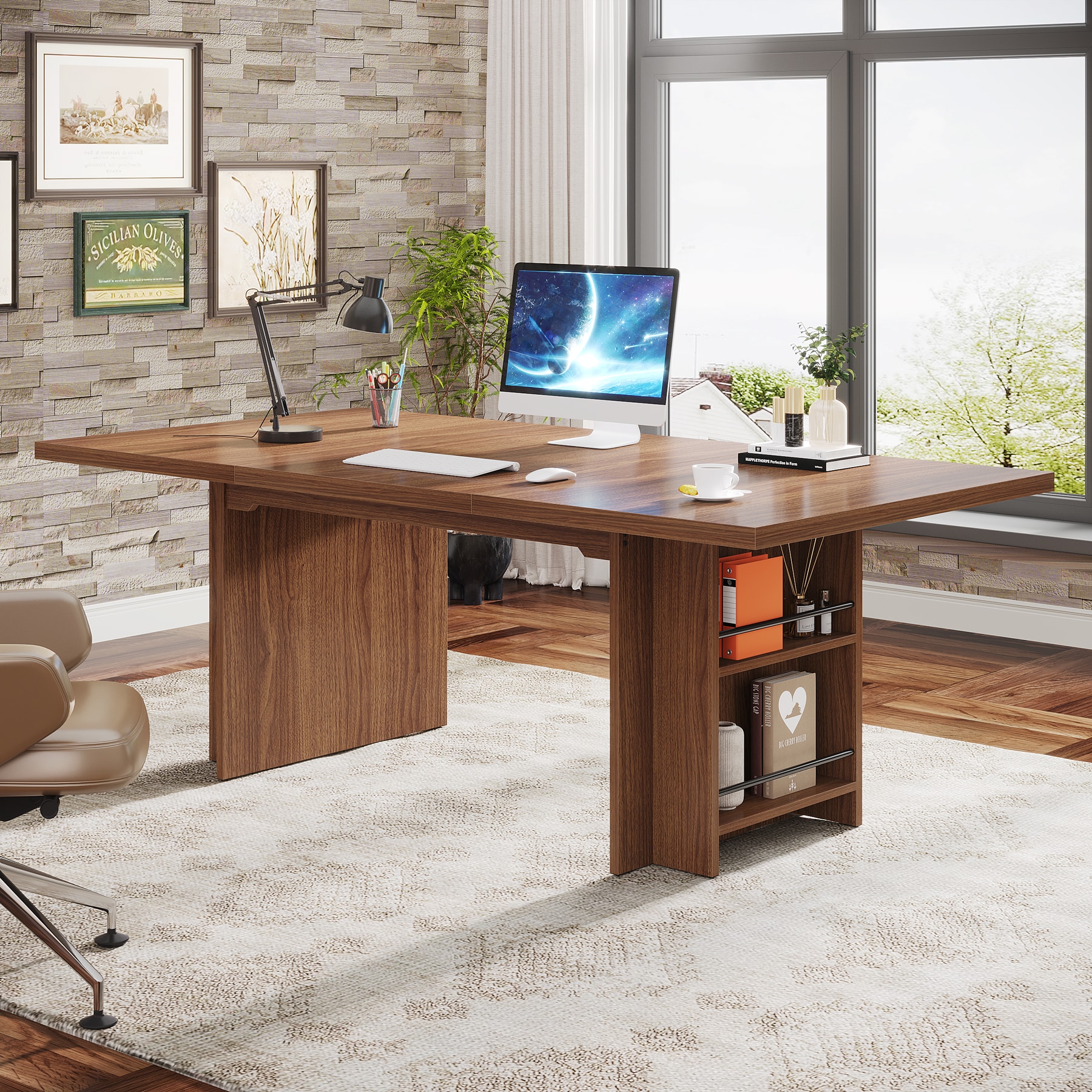 Tribesigns LWFD-NY164 Office-Tables - View #3