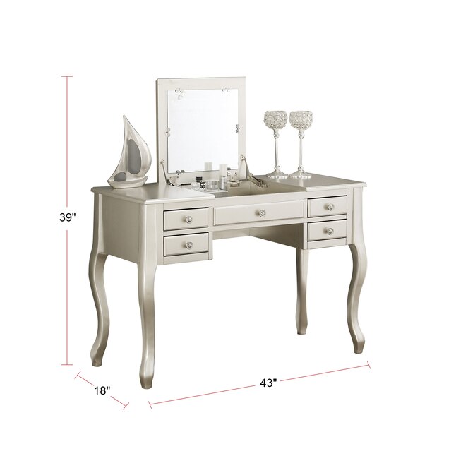 Mirror Vanity Set With Stool, Vanity Desk Combo Black Friday