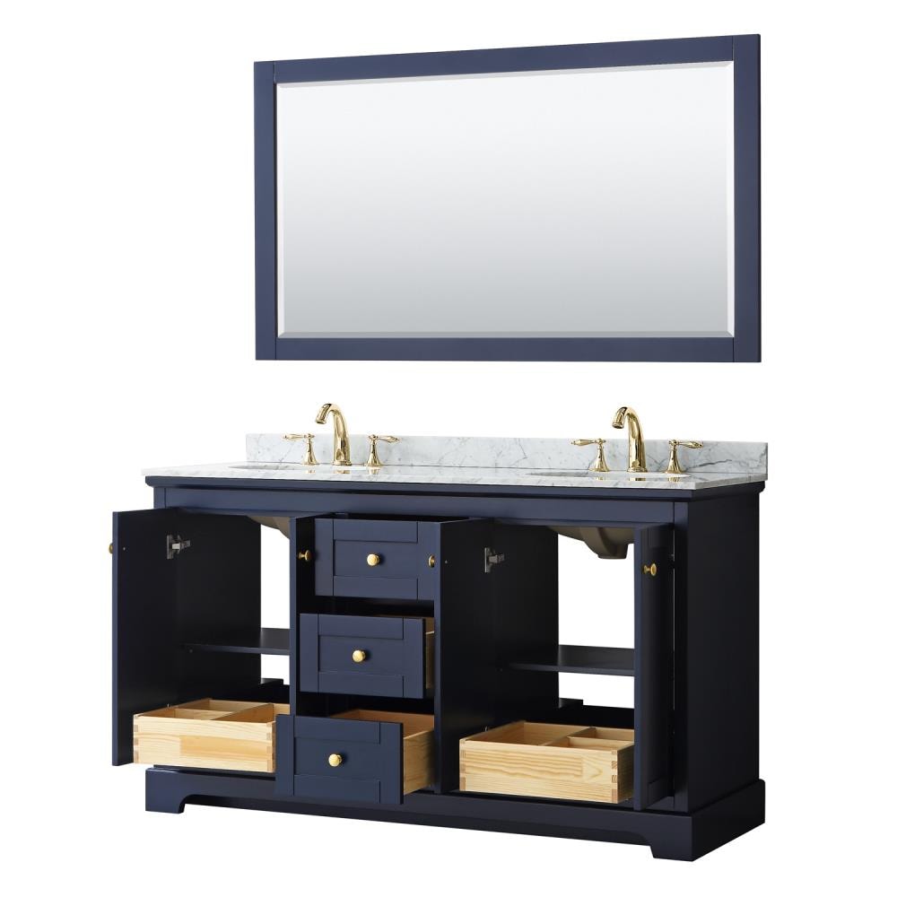 Wyndham Collection WCV232360DBLCMUNOM58 Bath-Vanity-Combo - View #2
