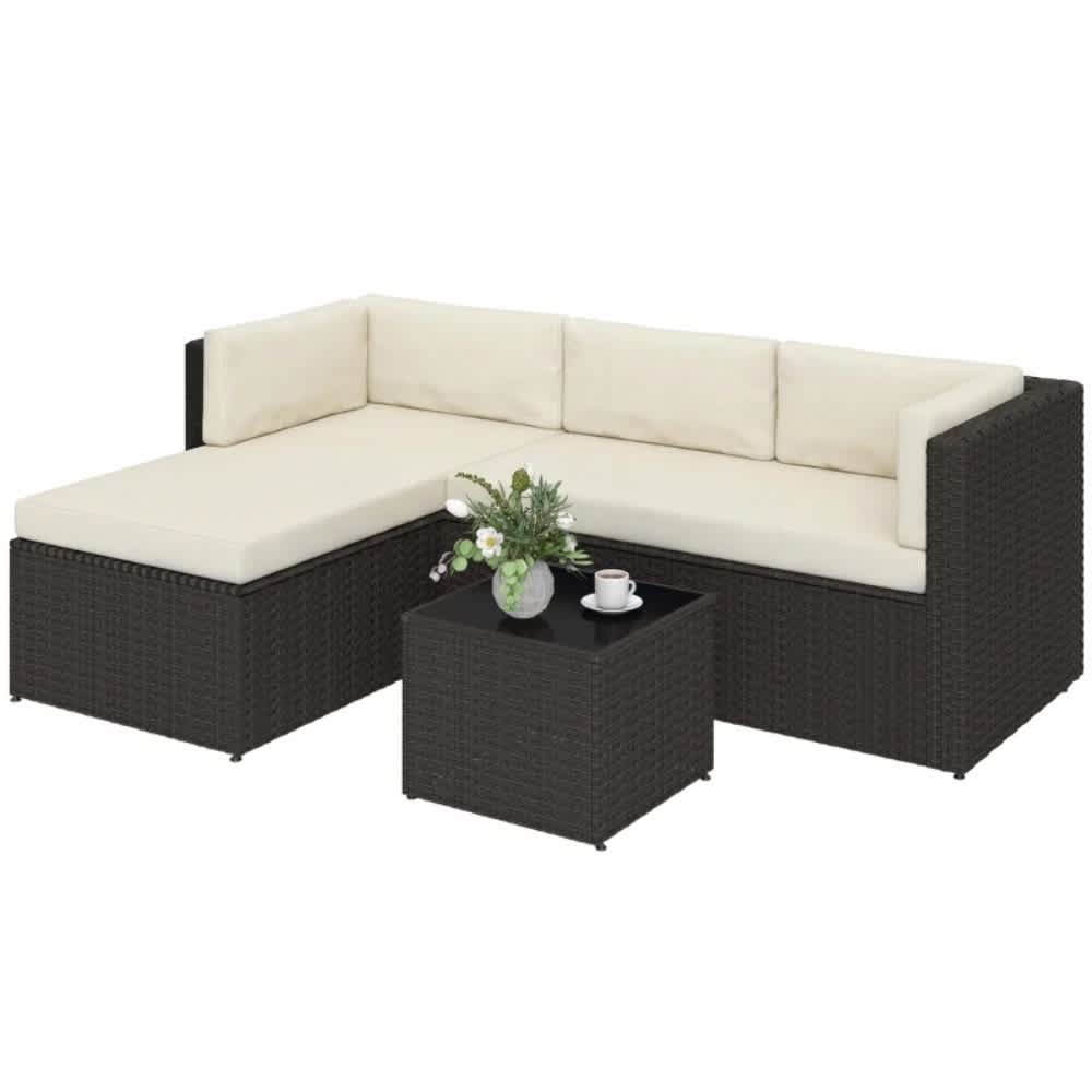 Coolbibila KEX-PATIO-BEIGE Patio-Conversation-Sets - View #6