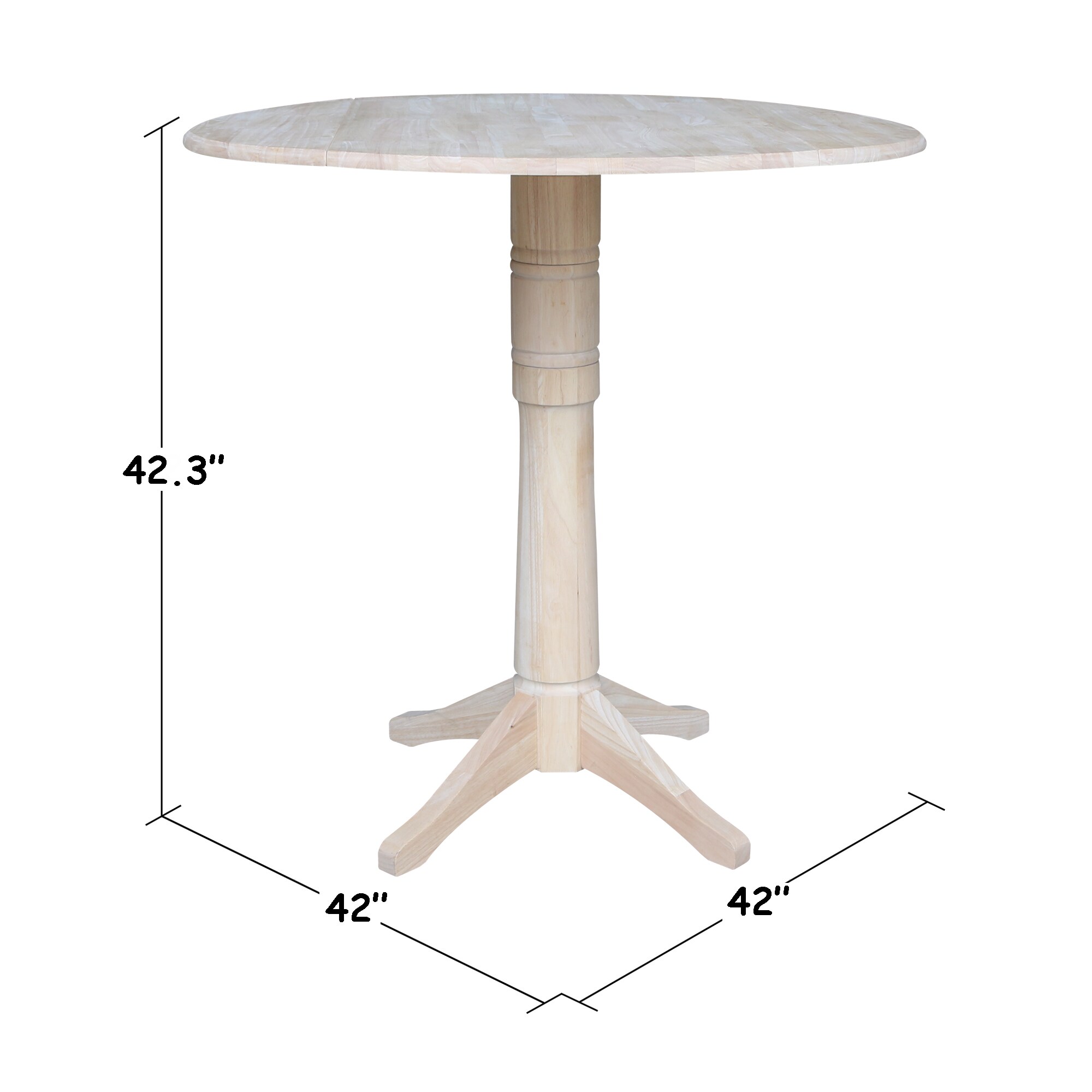 International Concepts K-42DPT-27B-6B-2 Dining-Tables - View #8