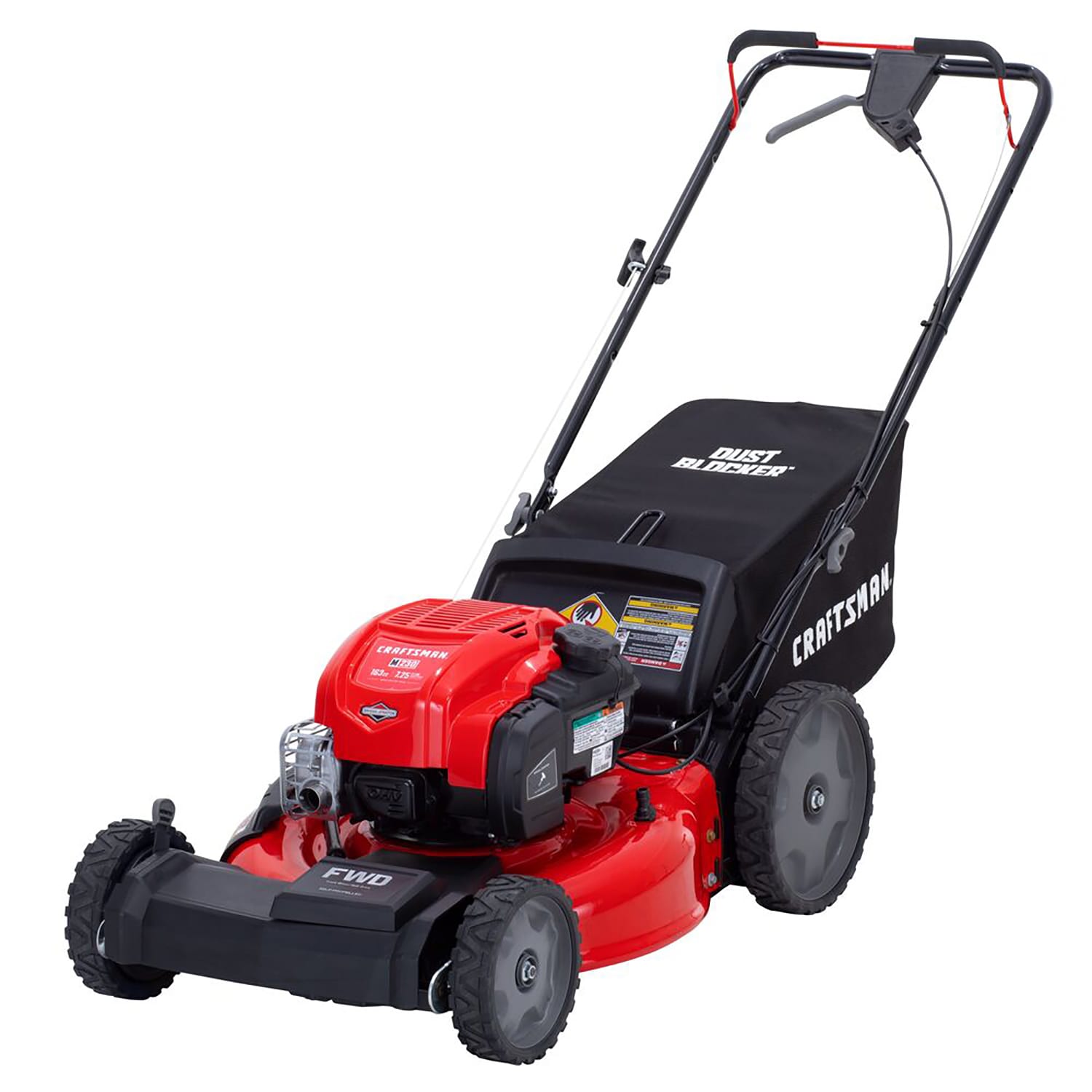 CRAFTSMAN M230 21-in Gas Self-propelled Lawn Mower with 163-cc Briggs and  Stratton Engine