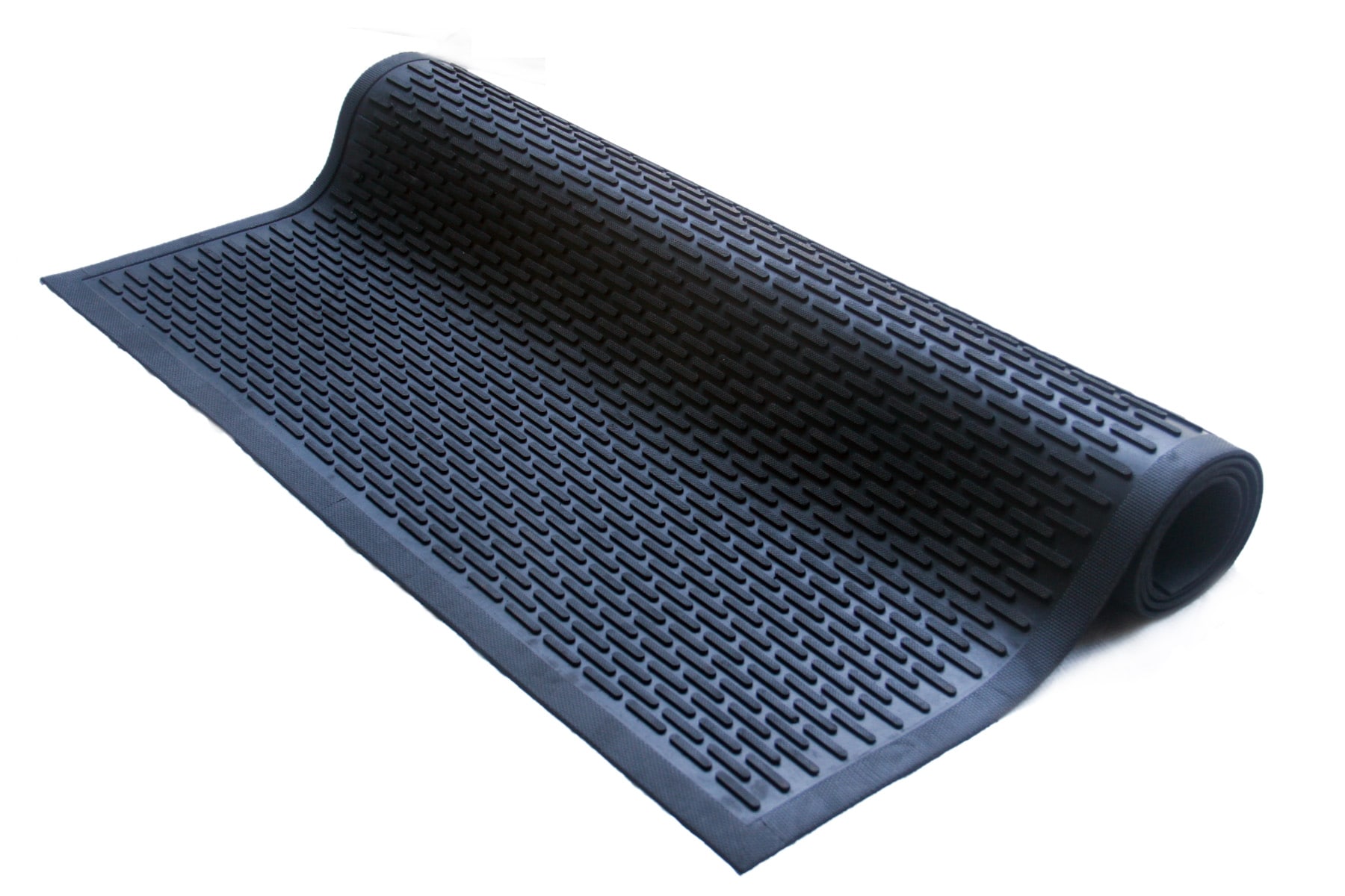 Project Source 4-ft x 6-ft Black Rectangular Indoor Utility Mat in the Mats  department at