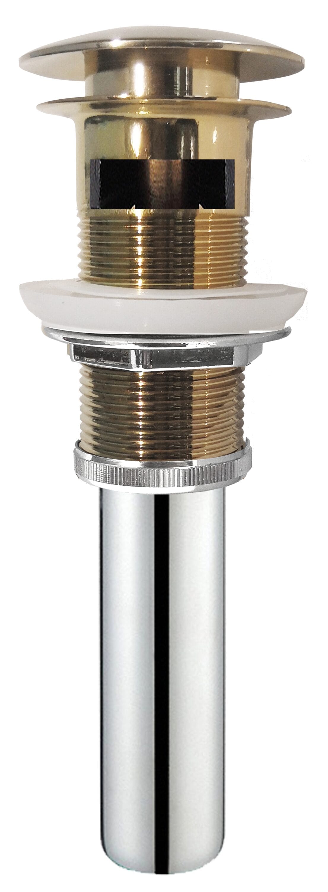 Indy 6.75'' Brushed Gold Stainless Steel Bathroom Faucet