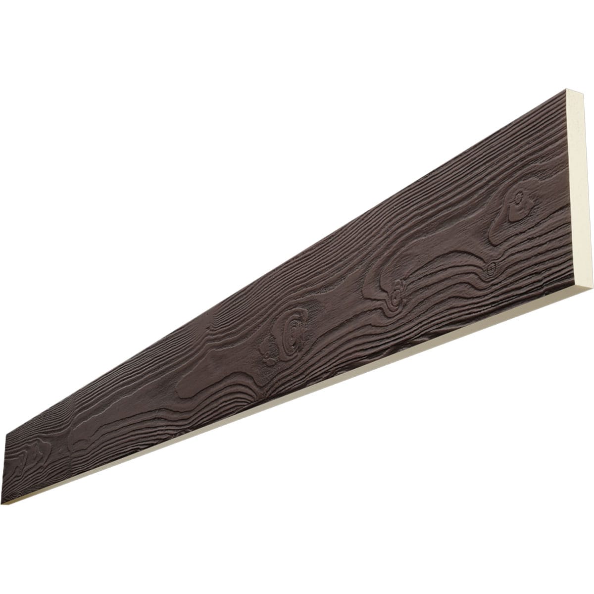 Ekena Millwork 1699611 1-in x 6-in x 14-ft Mahogany Finished Urethane I-Shaped Decorative Beam