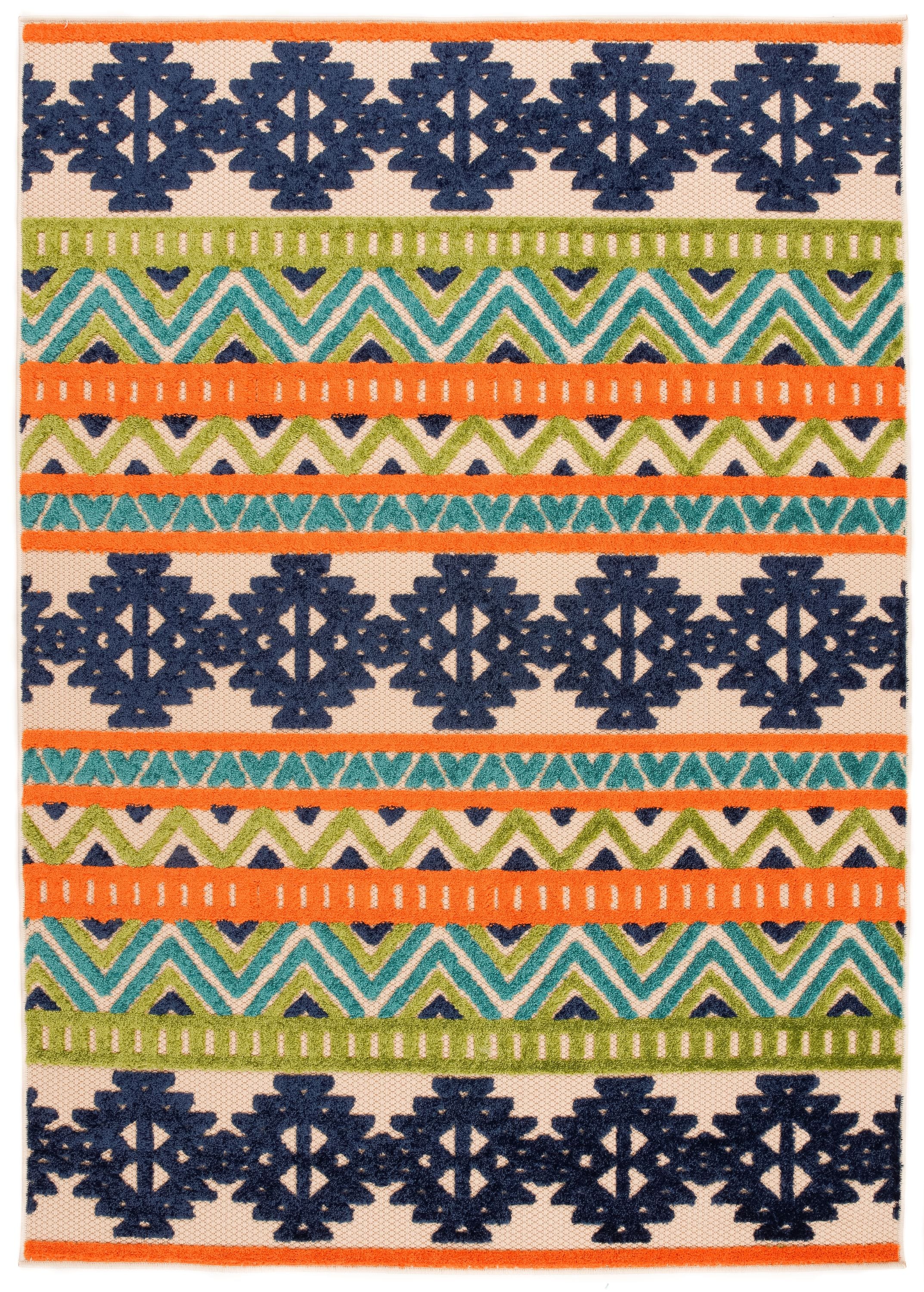 World Rug Gallery 8018MULTI5X7 rugs - View #2
