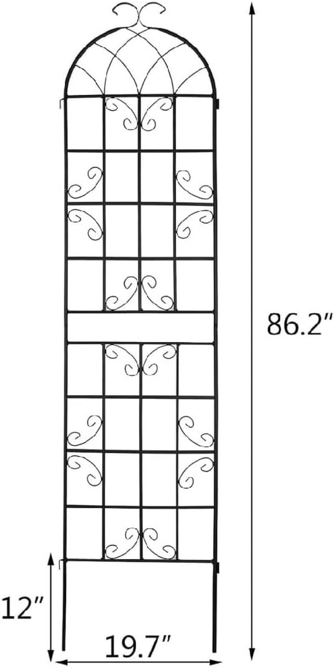IdealHouse ABD-CRB0KR6J0AAK Garden-Trellis - View #3