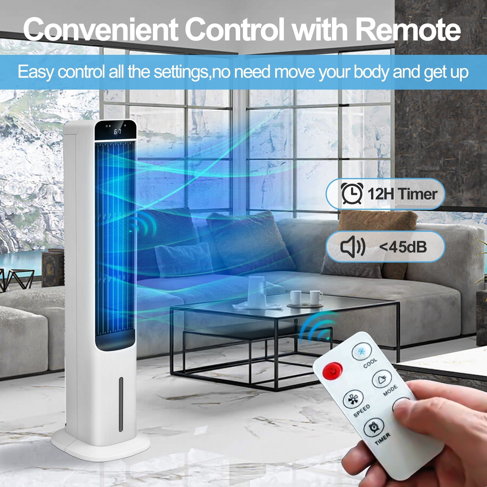 EdenDirect LW-WTF-009D Evaporative-Cooler - View #6