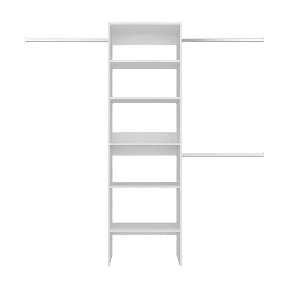Blisstyle WCS6 Wood-Closet-Shelves - View #6