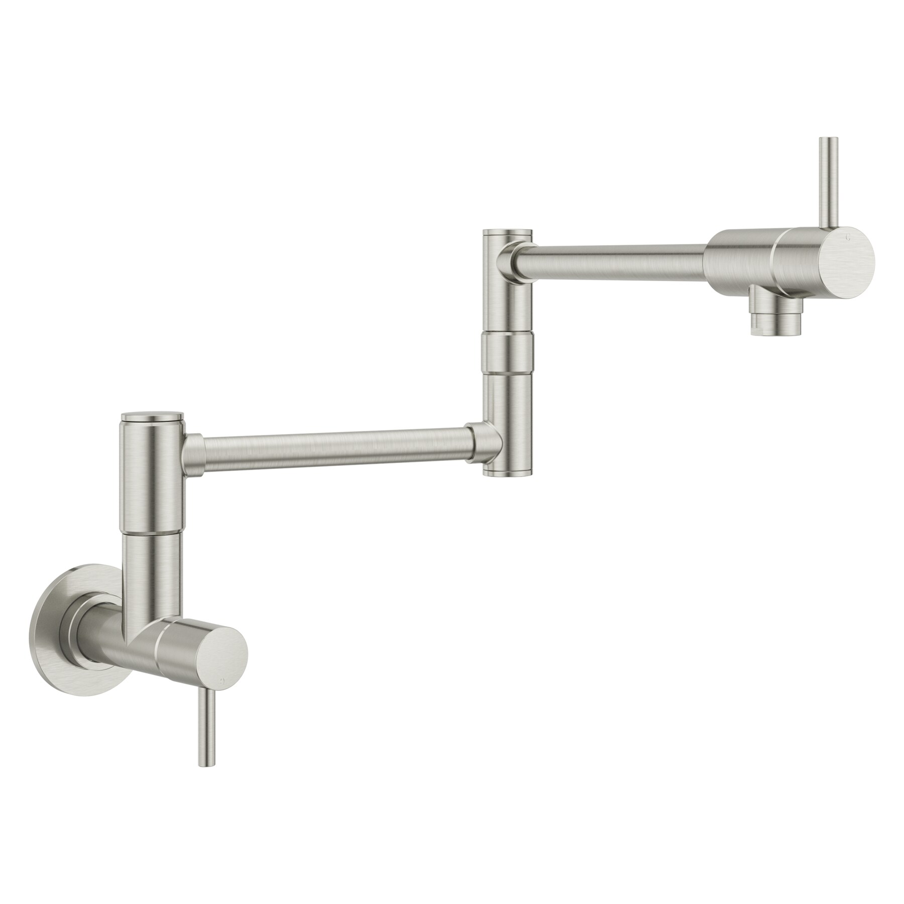 Pfister Lita Stainless Steel Double Handle Wall-mount Pot Filler ...