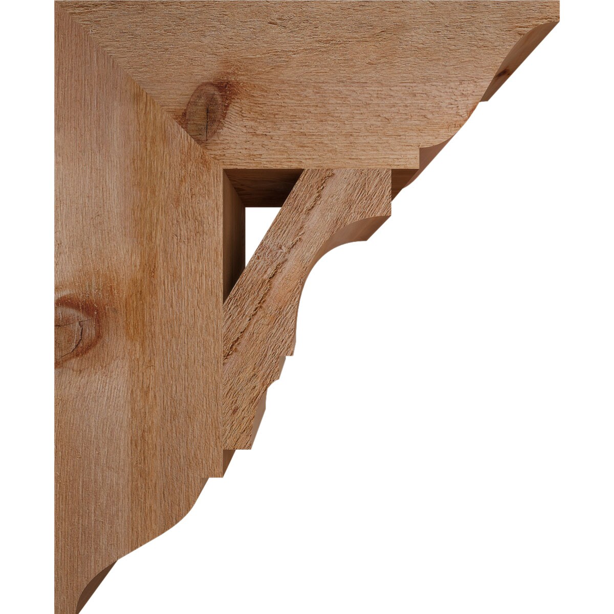Ekena Millwork BKT06X18X22BOA01RWR Exterior-Brackets-Braces - View #3