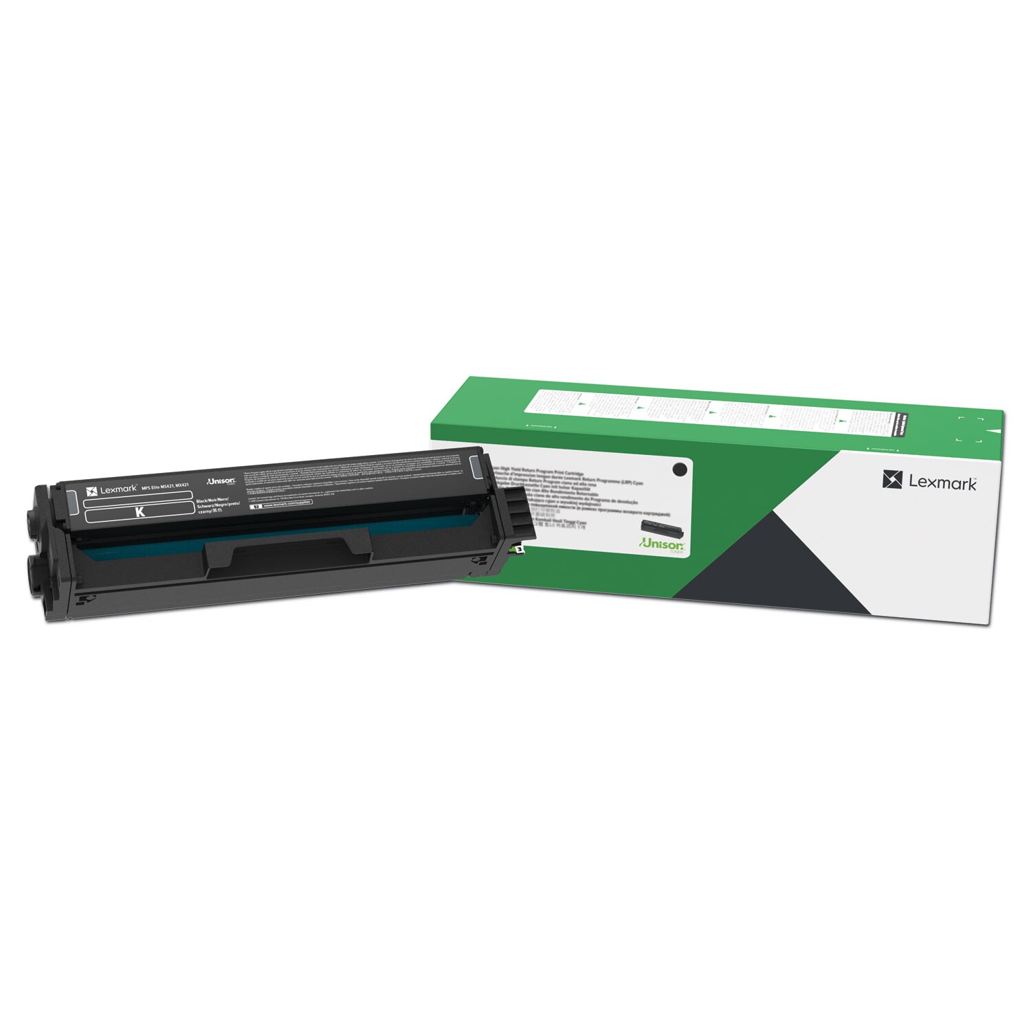 Lexmark 20N1HK0 Return Program High-Yield Toner 4500 Page-Yield Black