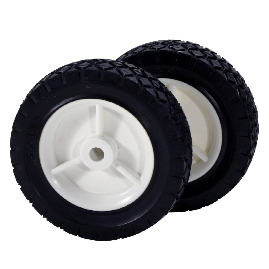 PreciseFit 303114 6X1.50-in Plastic Wheel, Offset Hub
