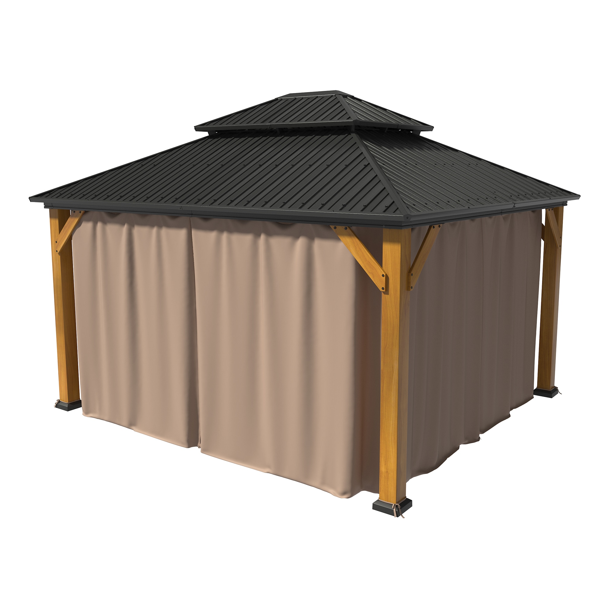 Clihome CL-DOLS018 Wood-Resin-Gazebos - View #7