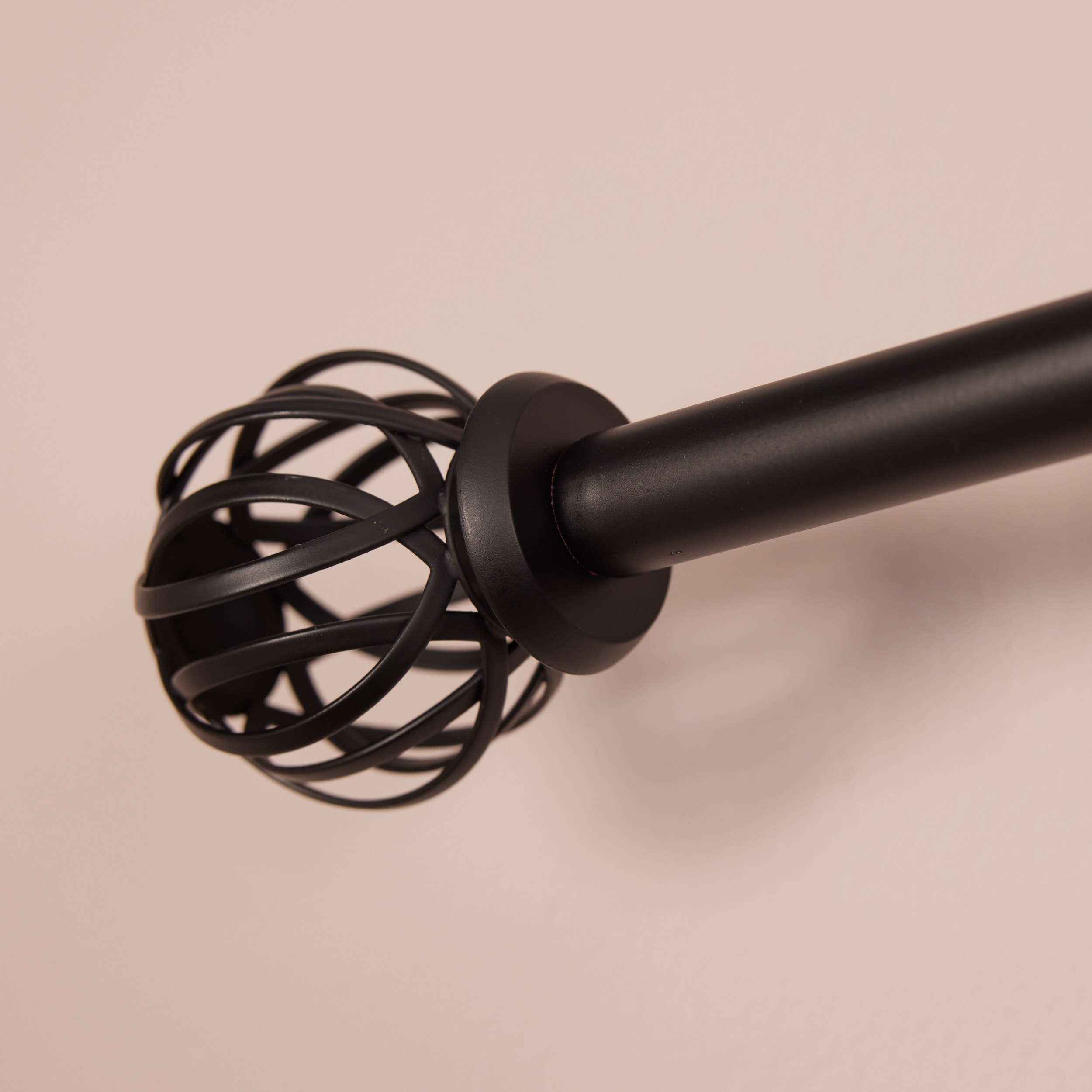 Style Selections FSI 1475E MBLK Curtain-Rods - View #2