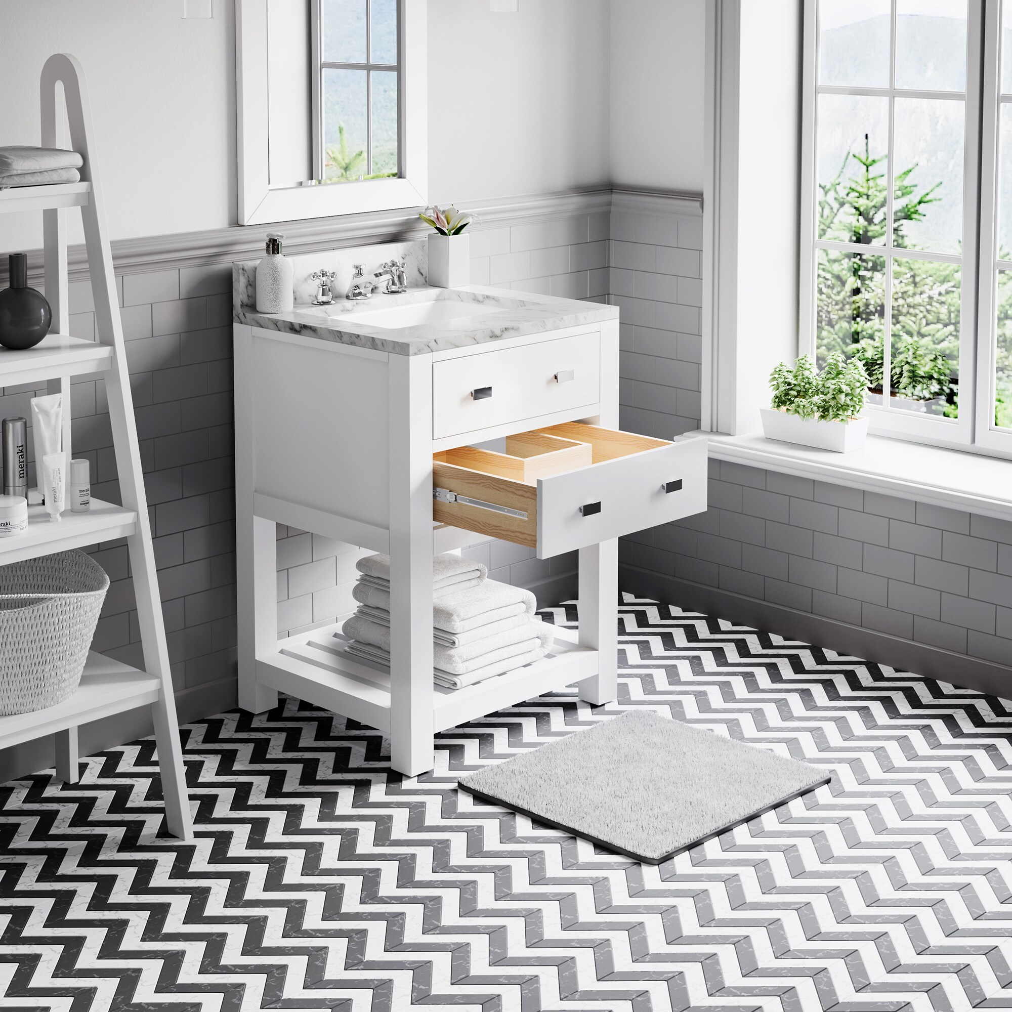 Water Creation MADALYN24W Bath-Vanity-Combo - View #11