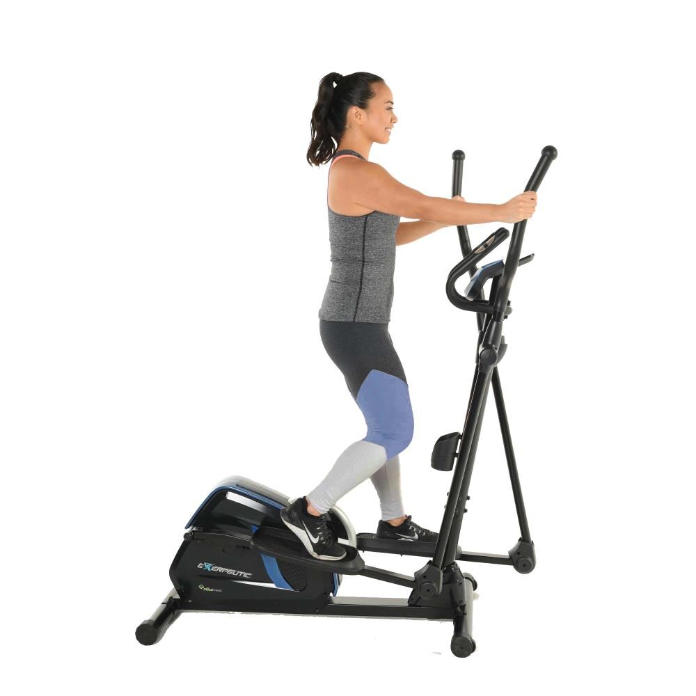 kontrol Morgenøvelser Zeal EXERPEUTIC Exerpeutic Magnetic Flywheel Elliptical Trainer Machine for Home  Gym with Natural Elliptical Motion, Bluetooth MyCloudFitness tracking and  Pulse Rate Grips in the Ellipticals & Striders department at Lowes.com