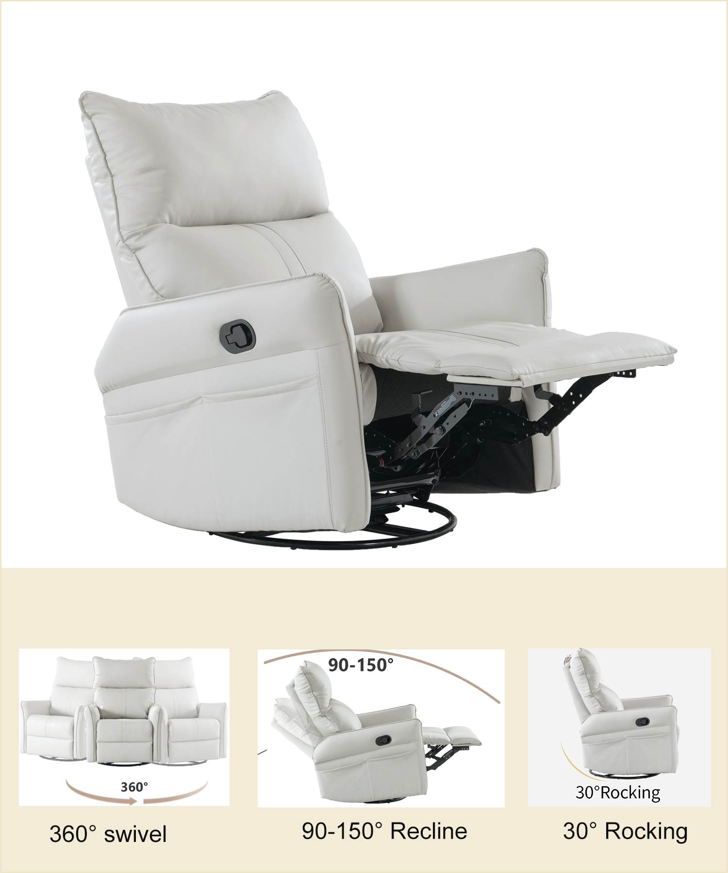 LUXEYARD DS-X-224-RECL40 recliners - View #9