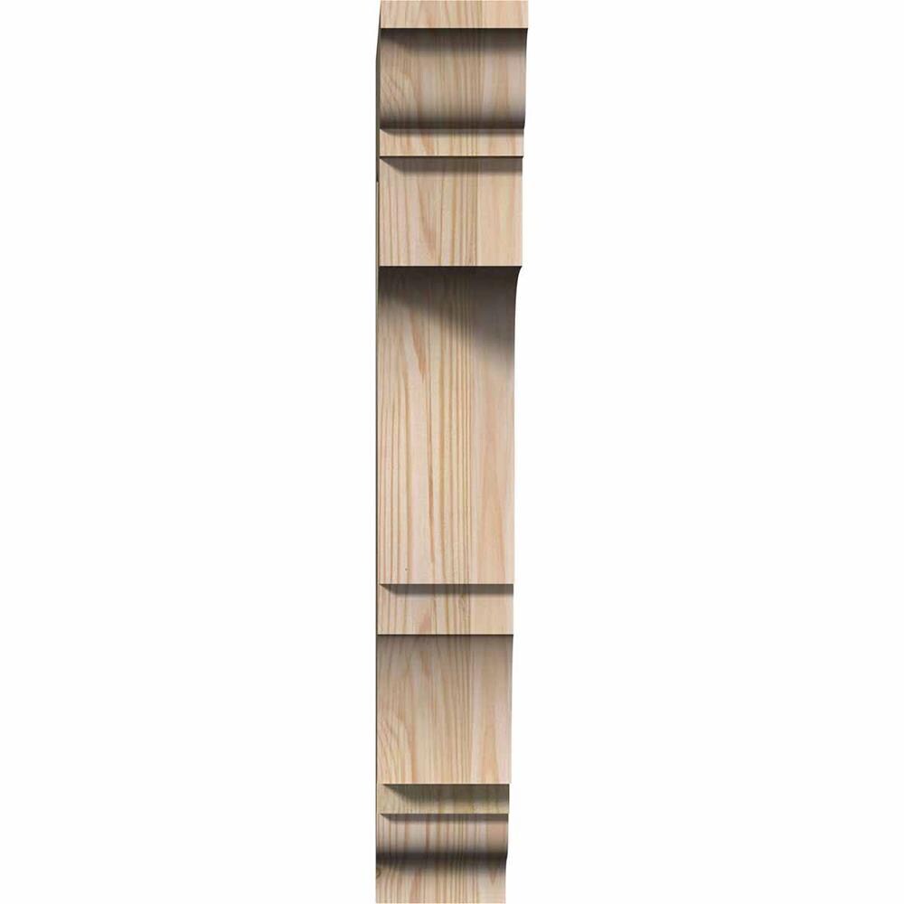 Ekena Millwork BKT04X18X26BOA01RDF Exterior-Brackets-Braces - View #2