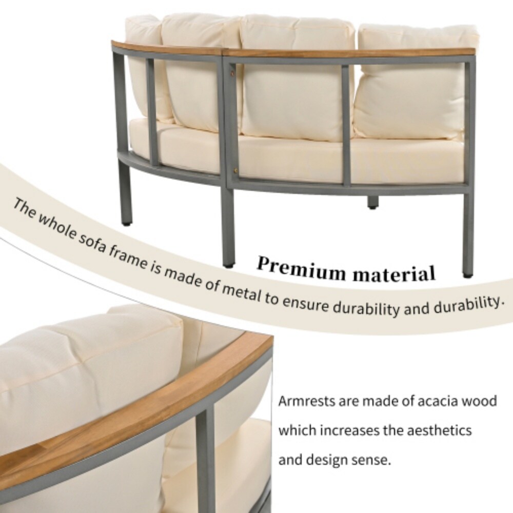 Clihome CL-HFS016 Patio-Conversation-Sets - View #7