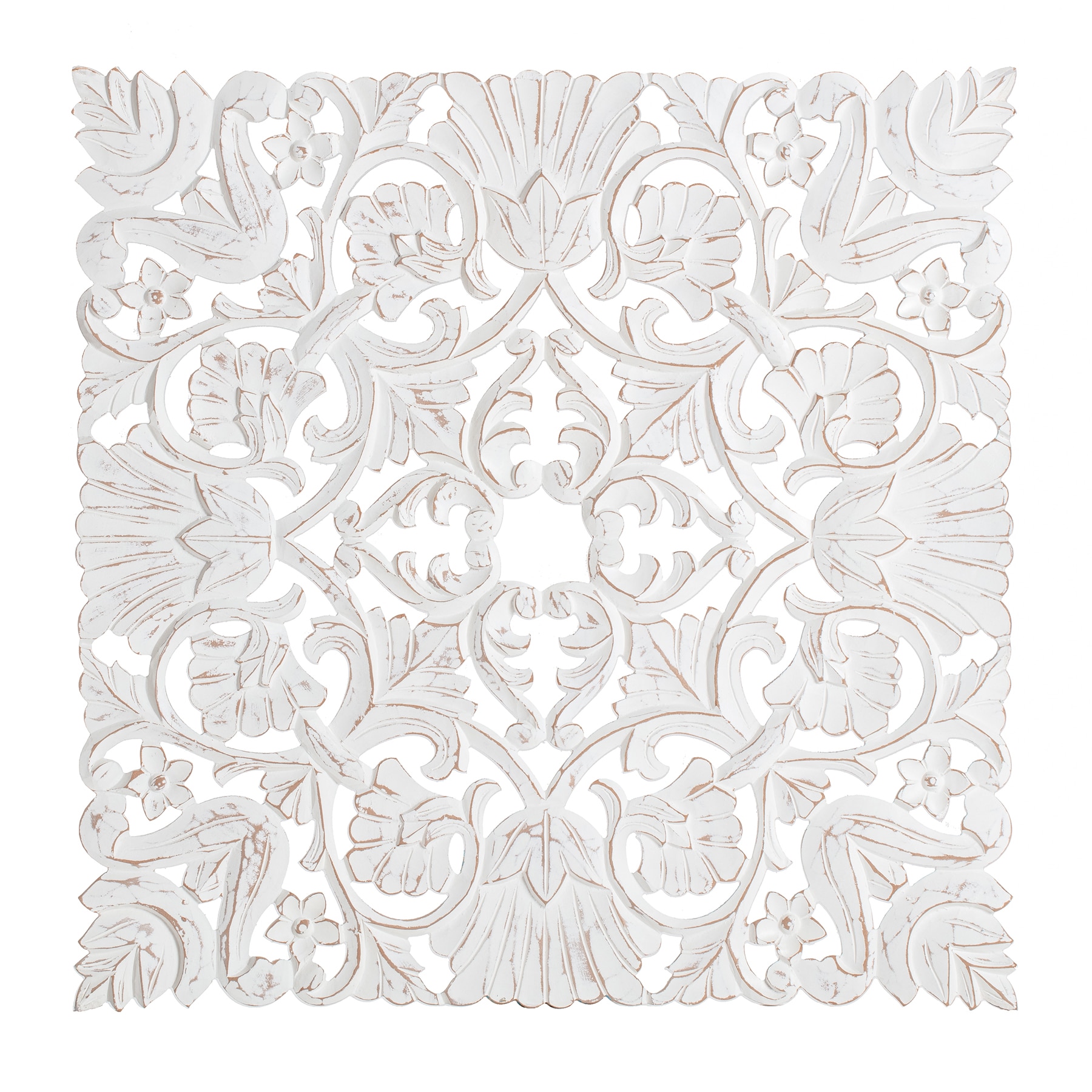 Habitat ME3794W 30-Inches W x 30-Inches H MDF Florals Floral Wall accent