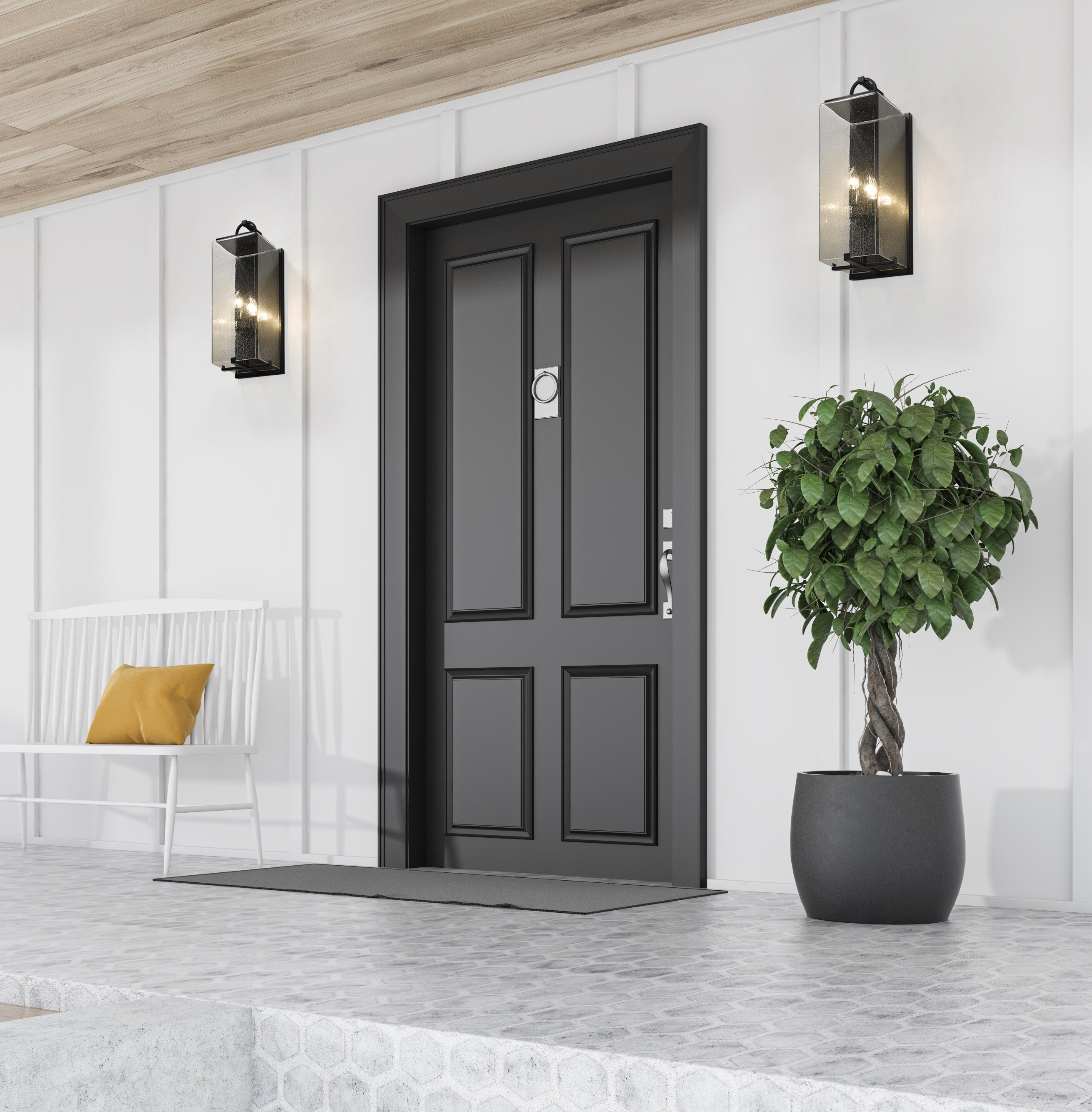 Z-Lite 592B-BK Outdoor-Wall-Lighting - View #2