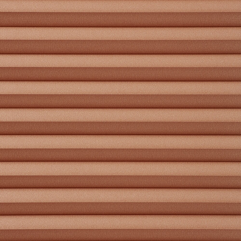Bali Cosmopolitan BO Ginger Brown Blackout Polyester Single Cellular Swatch  in the Window Treatment Swatches department at