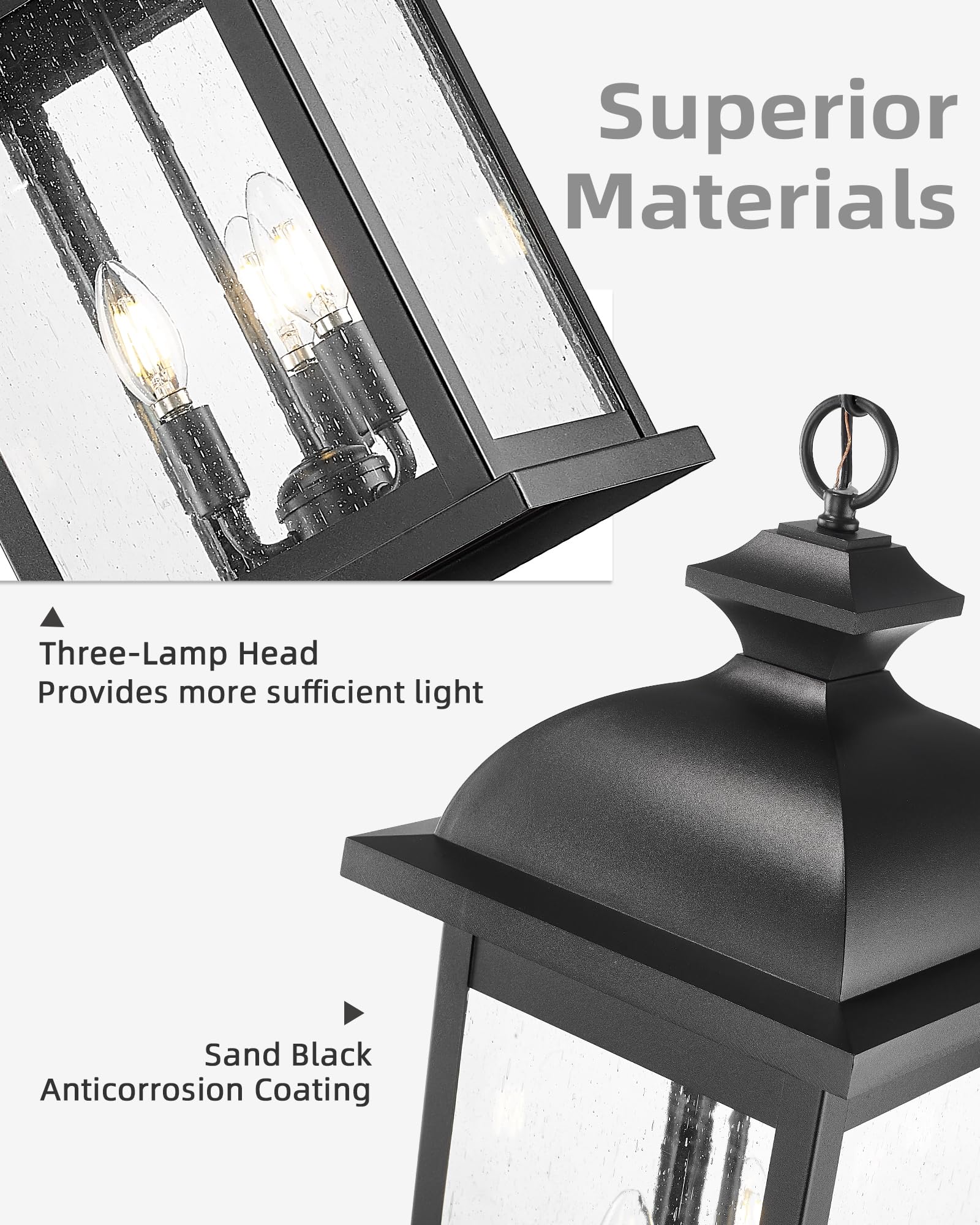 LTMATE LS4FD54H-L BK Pendant-Lights - View #3