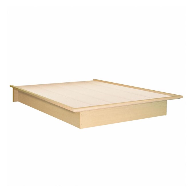 Natural Maple Full Platform Bed, Maple Platform Bed King