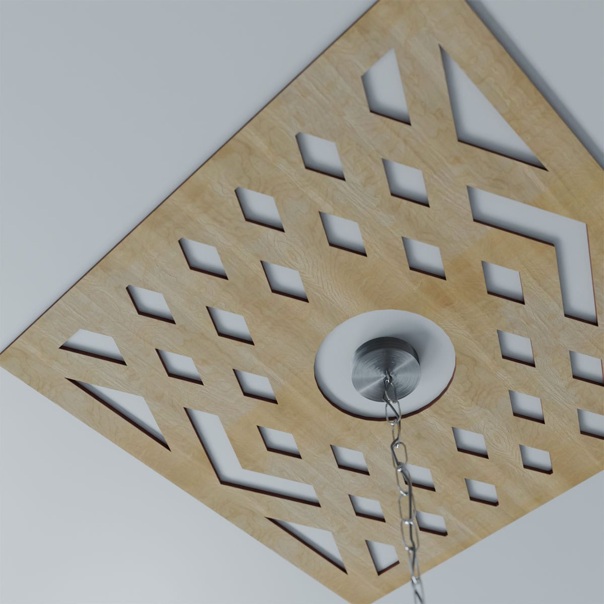 Ekena Millwork CMWP22X22X0375CHHI Ceiling-Medallions - View #10