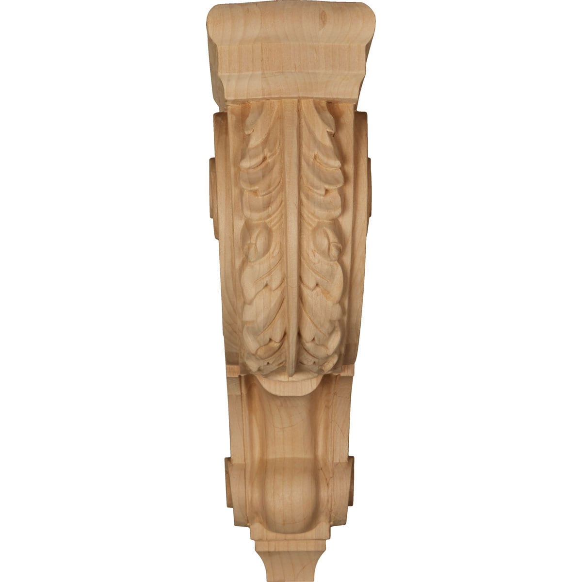 Alder 14" Traditional Unfinished Wood Corbel