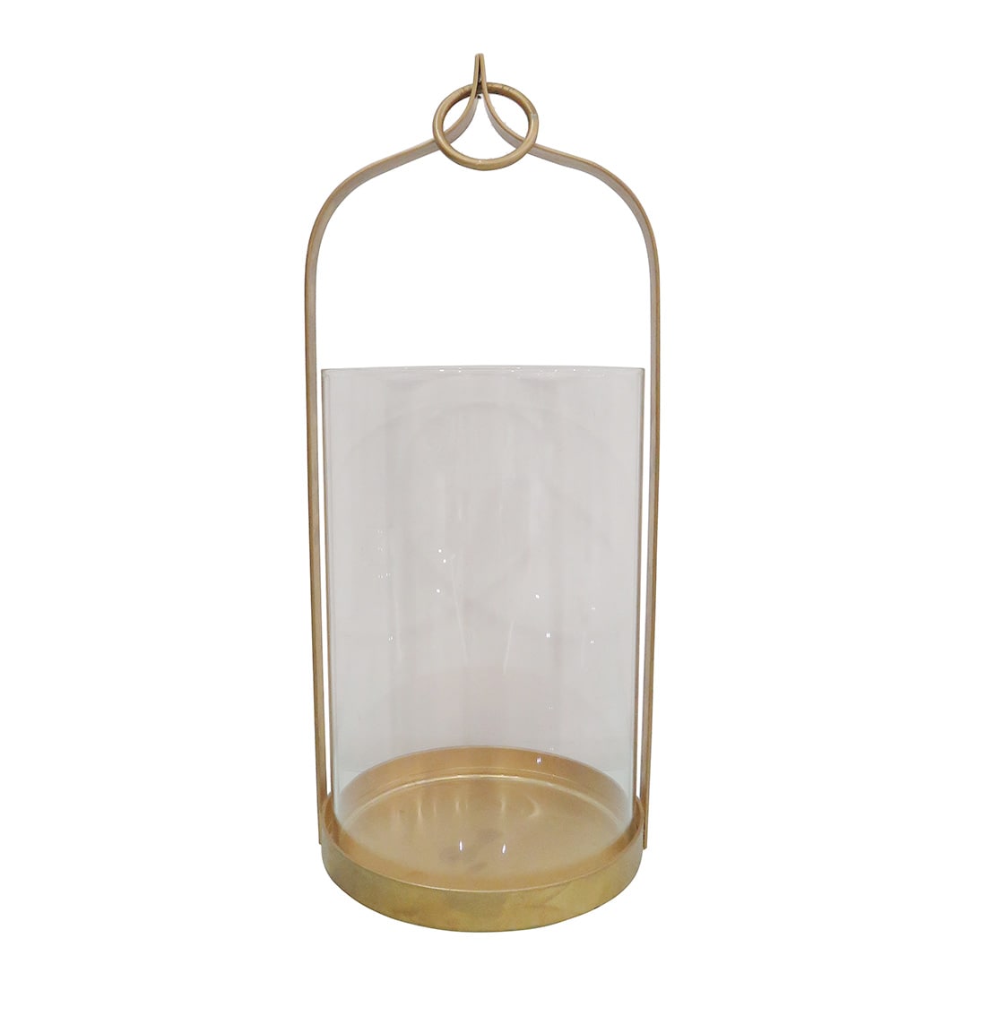 Origin 21 6.57-in x 15.94-in Gold Glass Votive Candle Outdoor ...