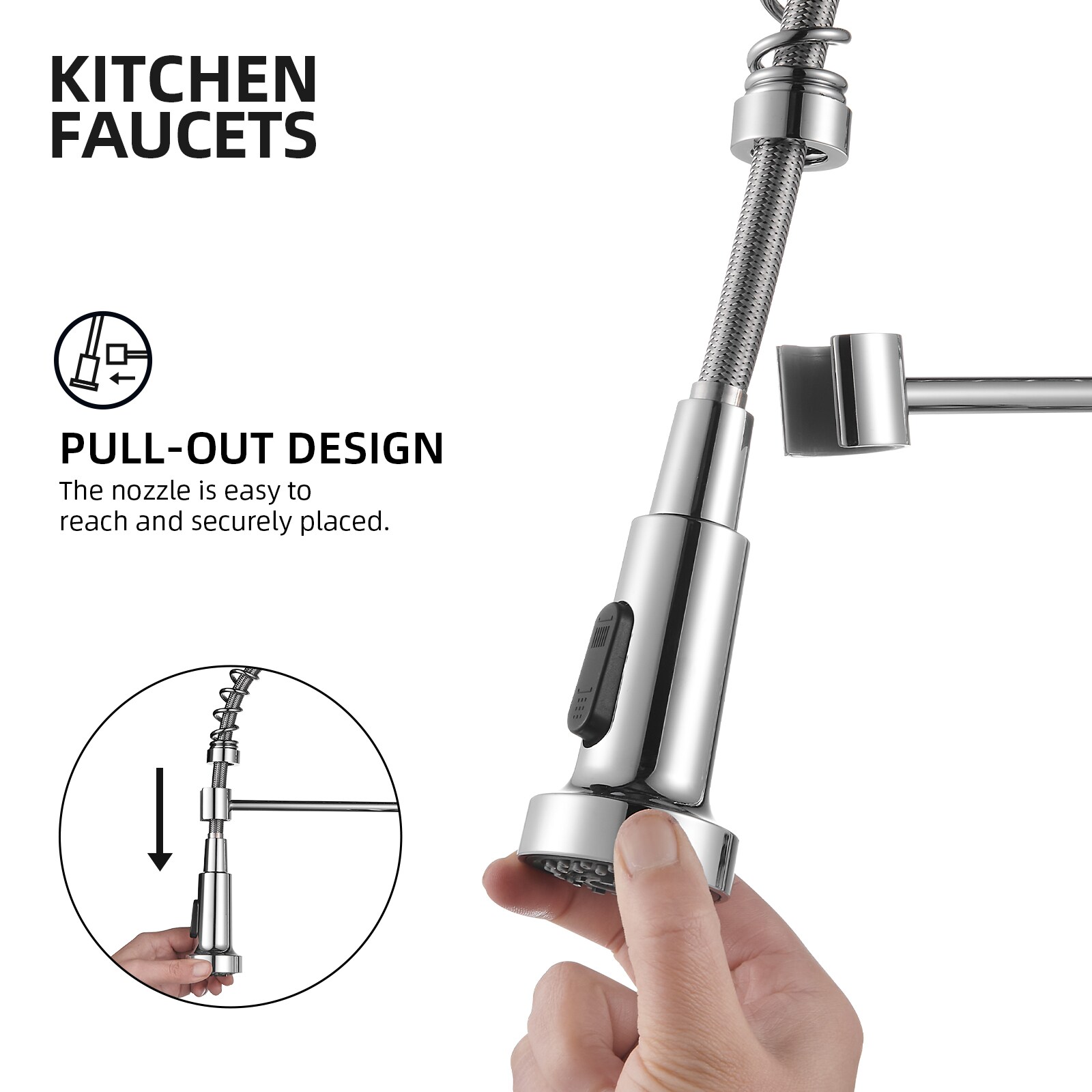 Zalerock L2KF41 Kitchen-Faucets - View #2