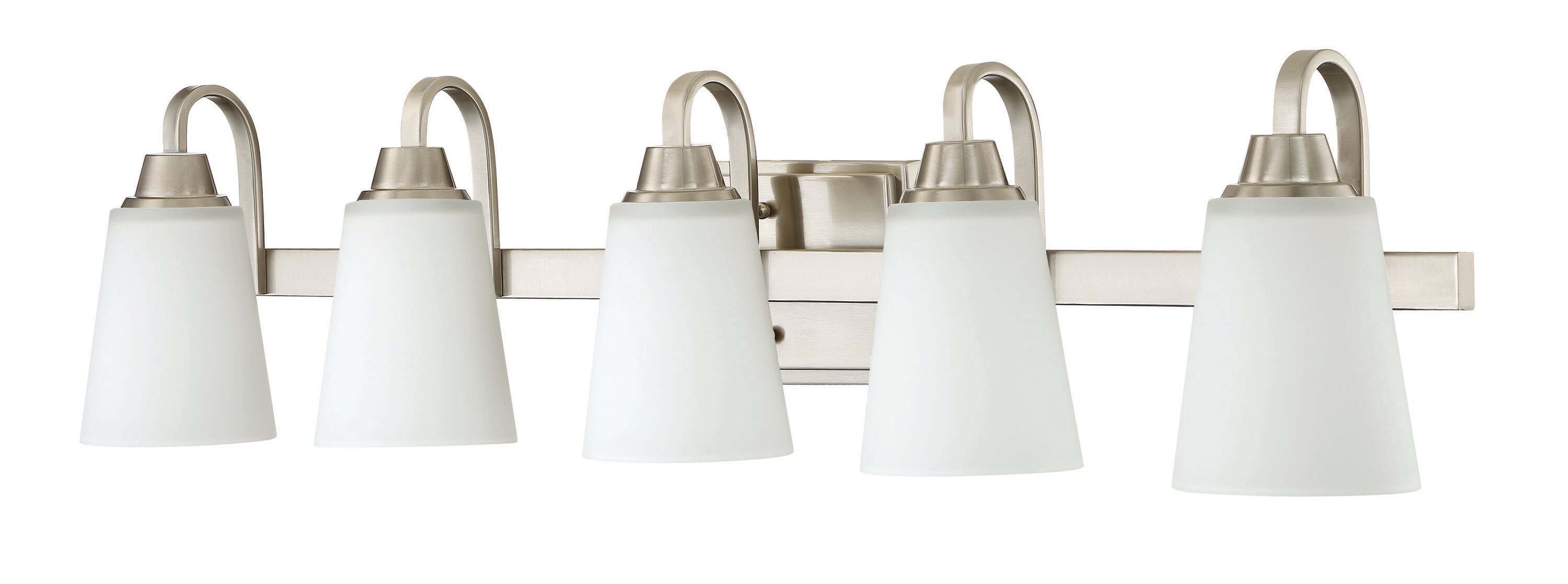 Craftmade 41904-BNK Grace 27.5-in 4 -Light Brushed Nickel Modern/contemporary Vanity light