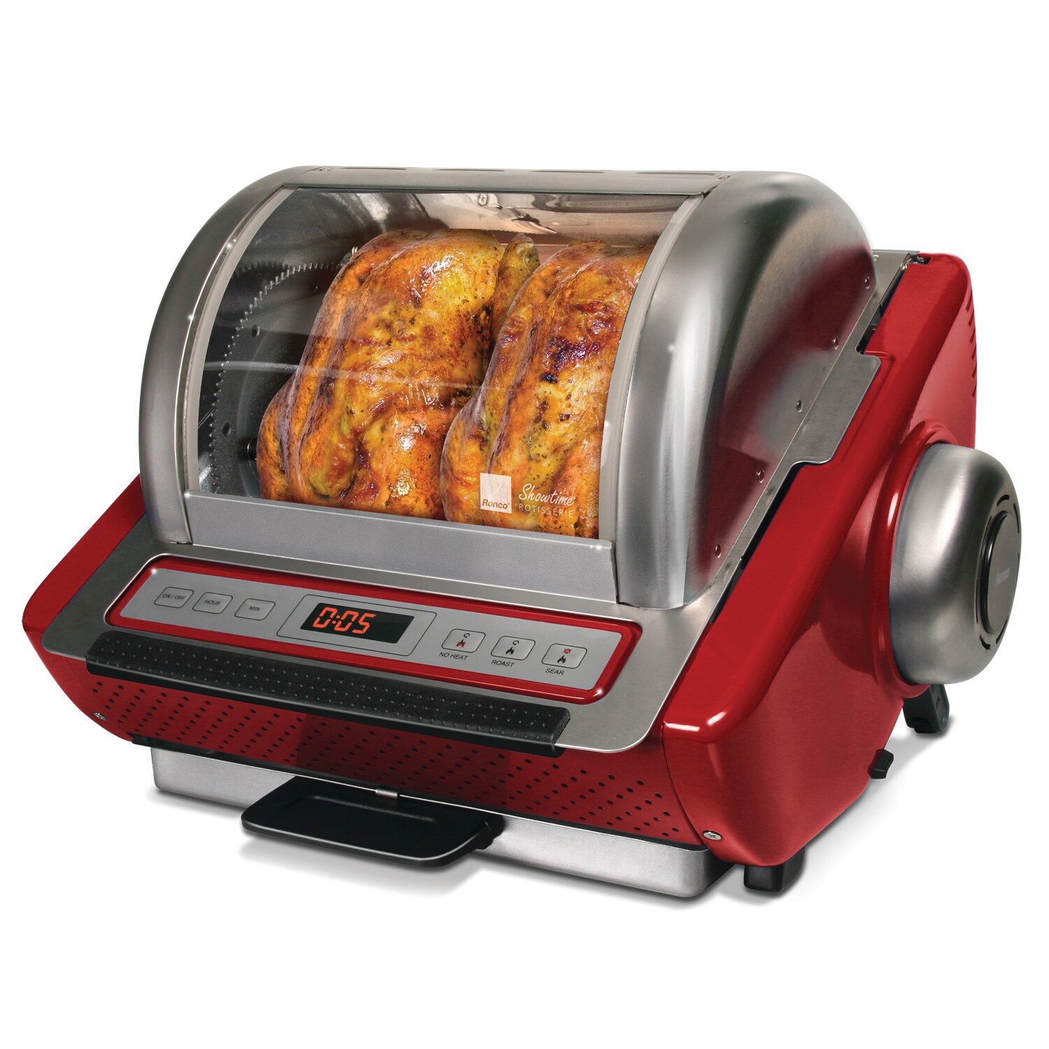 Ronco ST5250RDGEN 1250-Watt Showtime Countertop Rotisserie Oven
