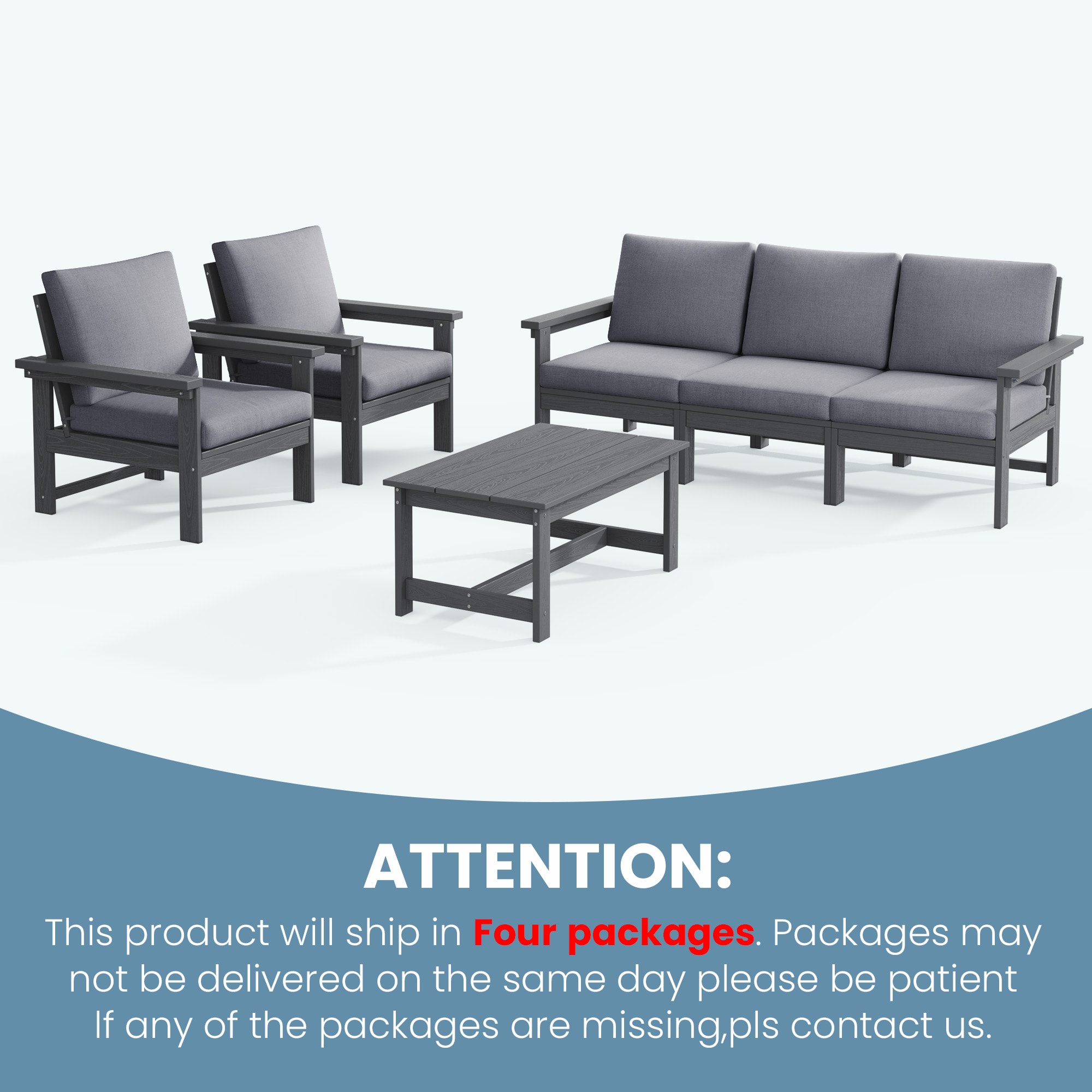 JEAREY PEZHSF06-GY Patio-Sofas-Daybeds - View #8
