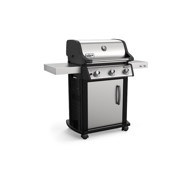 Weber Stainless Steel 3-Burner Liquid Gas Grill in the Gas Grills department at Lowes.com