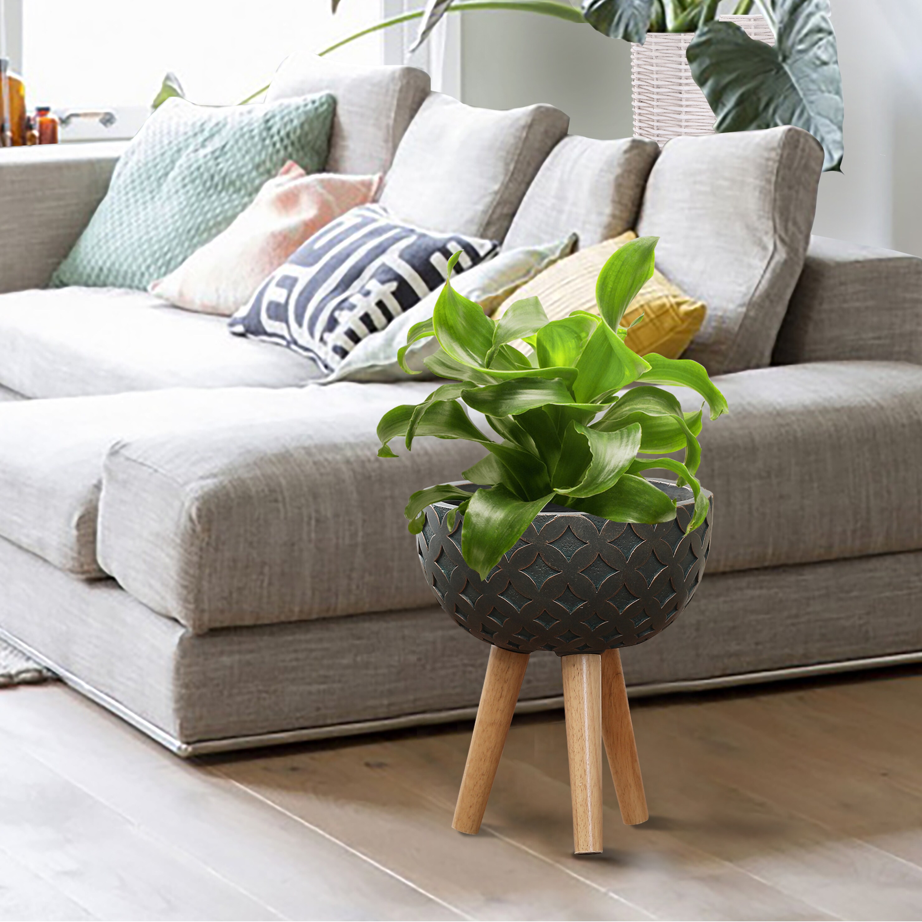 LuxenHome WHPL1362 Planter-Window-Box - View #2