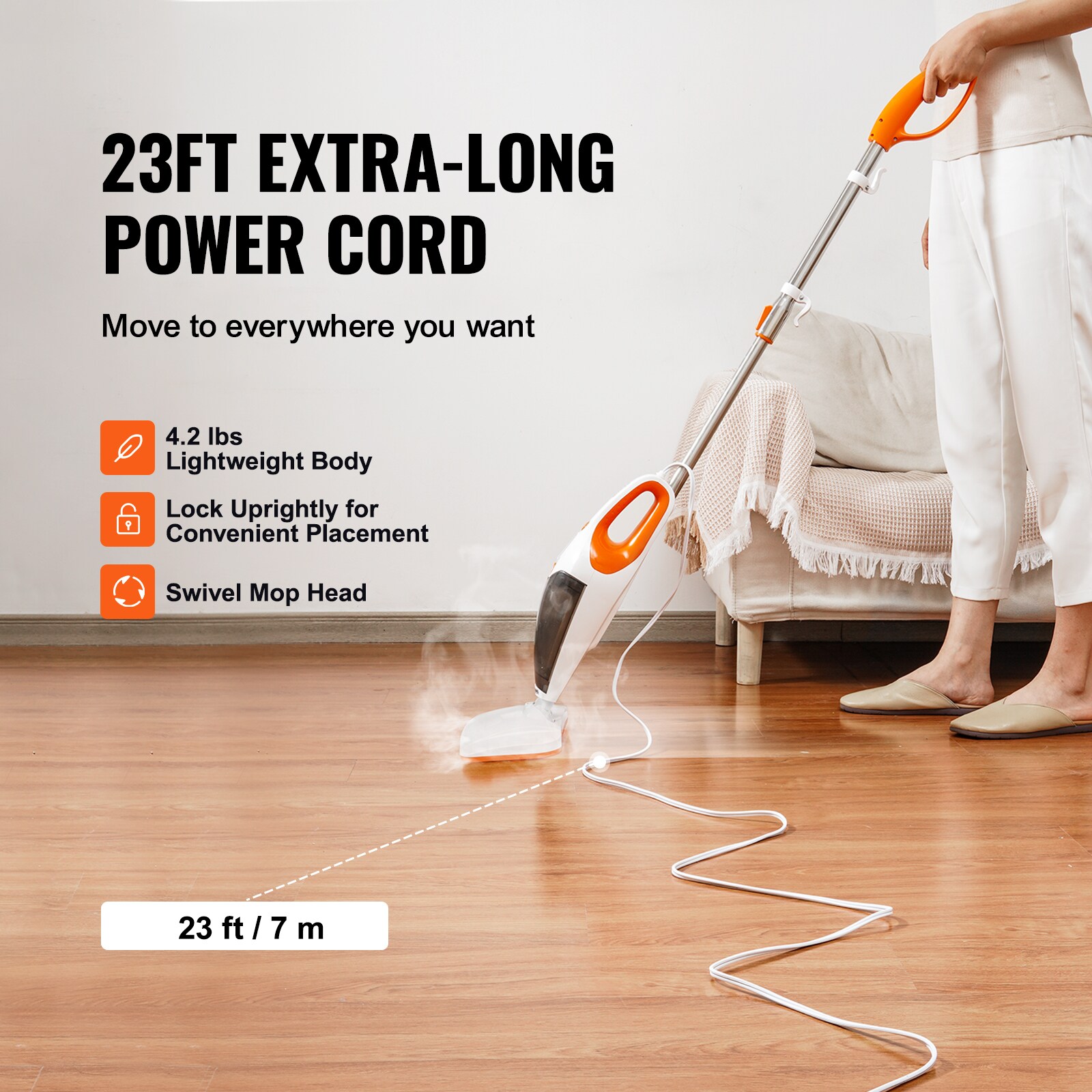 VEVOR KCXSXZQ145232YB52V1 Steam-Cleaners - View #5