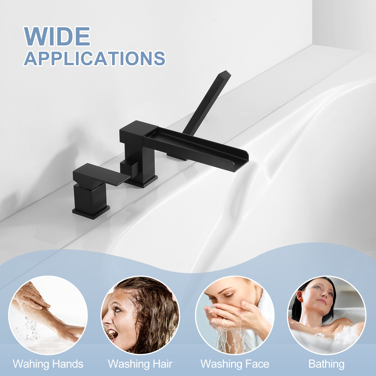 WOWOW 3080400B-LW Roman-Tub-Faucets - View #7
