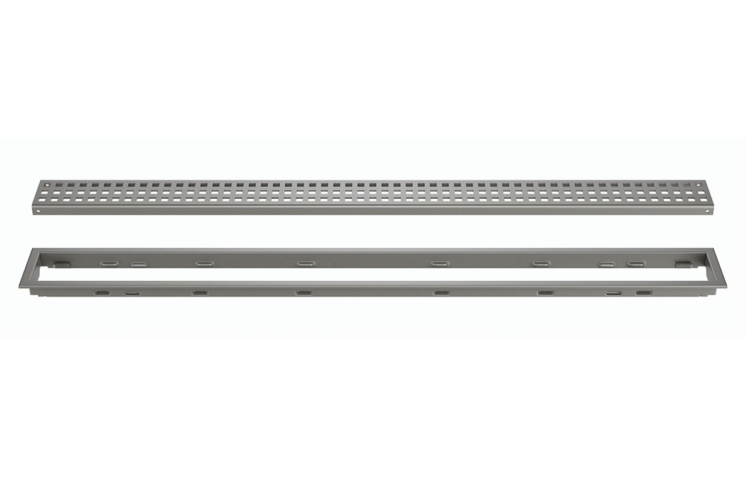 Schluter Systems KL1B19TSG130 Kerdi-Line 3/4-in Frame 51-3/16-in Square Grate TSG