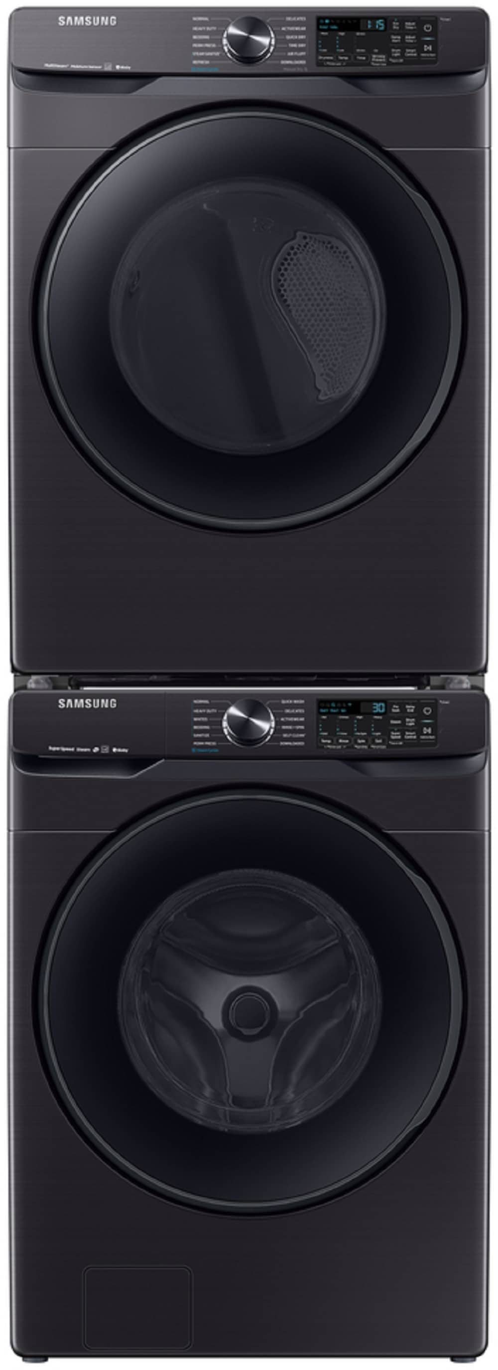 Samsung Smart 5-cu ft High Efficiency Stackable Steam Cycle Smart Front ...