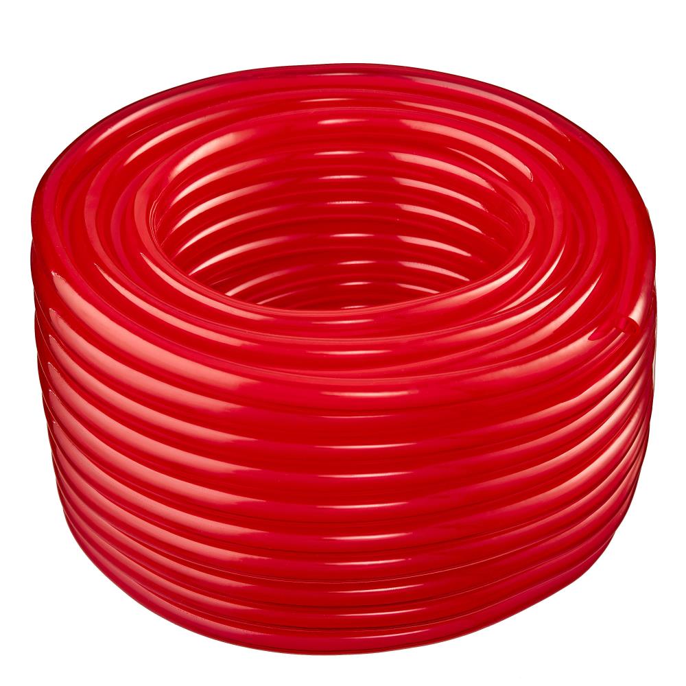 HydroMaxx 3/4-in ID x 100-ft Vinyl Red Translucent Vinyl Tubing in the  Tubing & Hoses department at