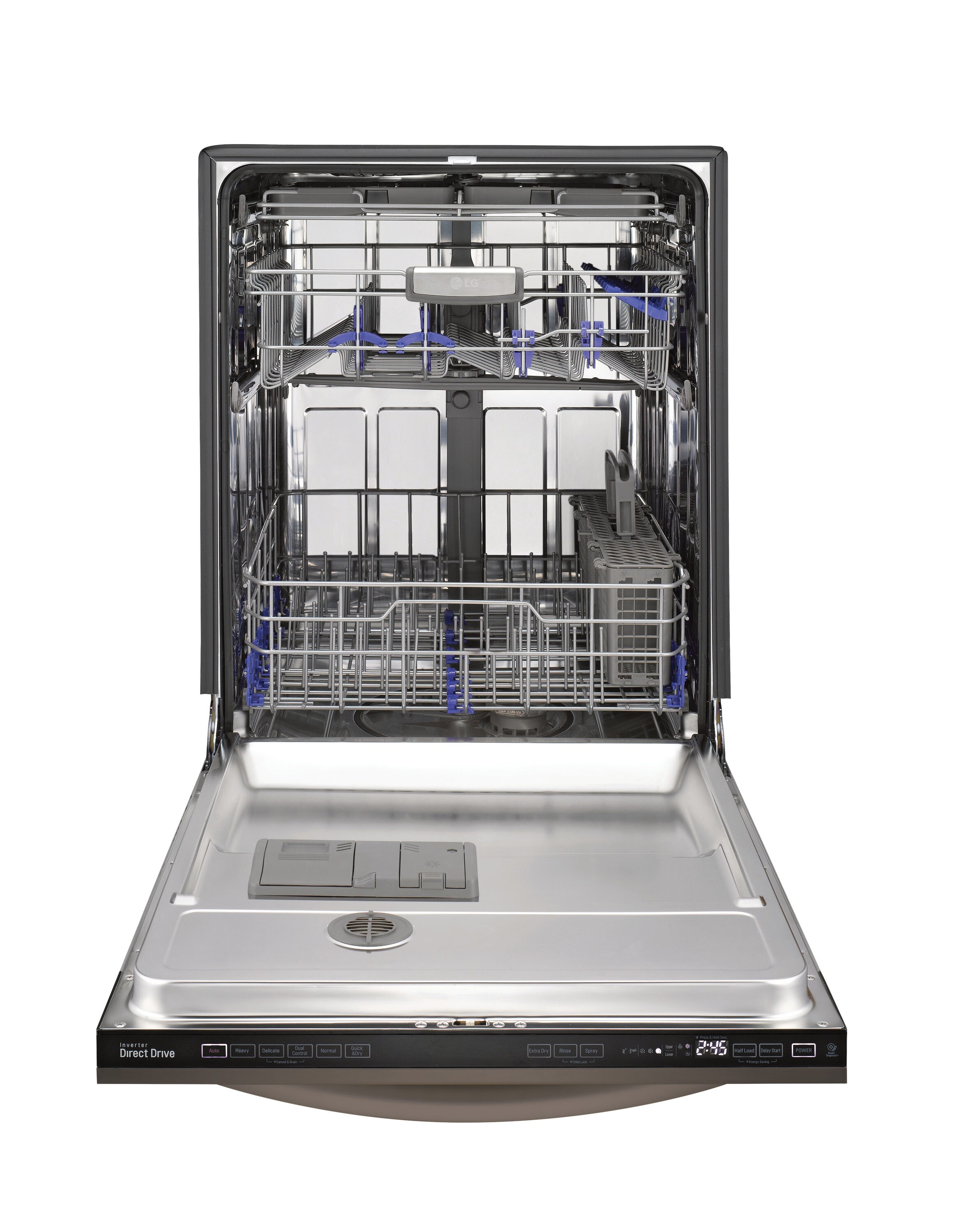 LG Top Control 24-in Built-In Dishwasher With Third Rack
