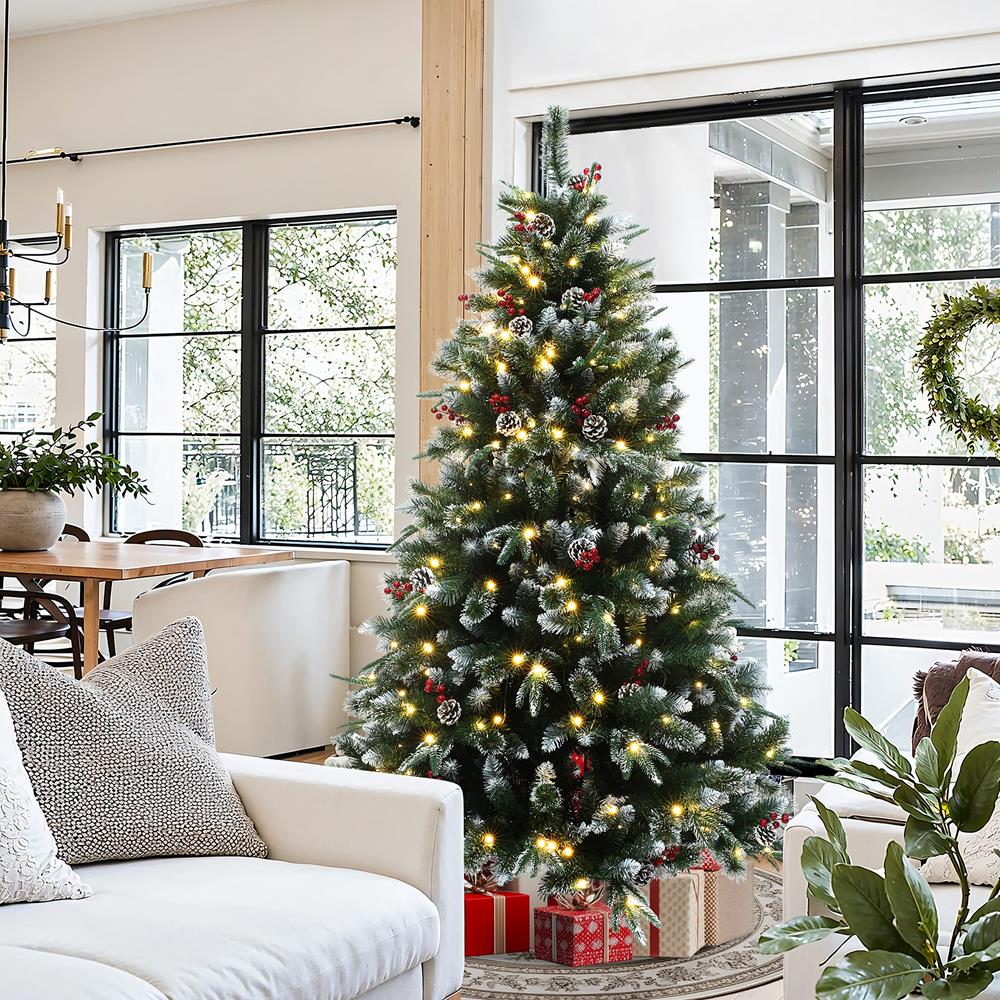 LuxenHome WHAP2545 Artificial-Christmas-Trees - View #7
