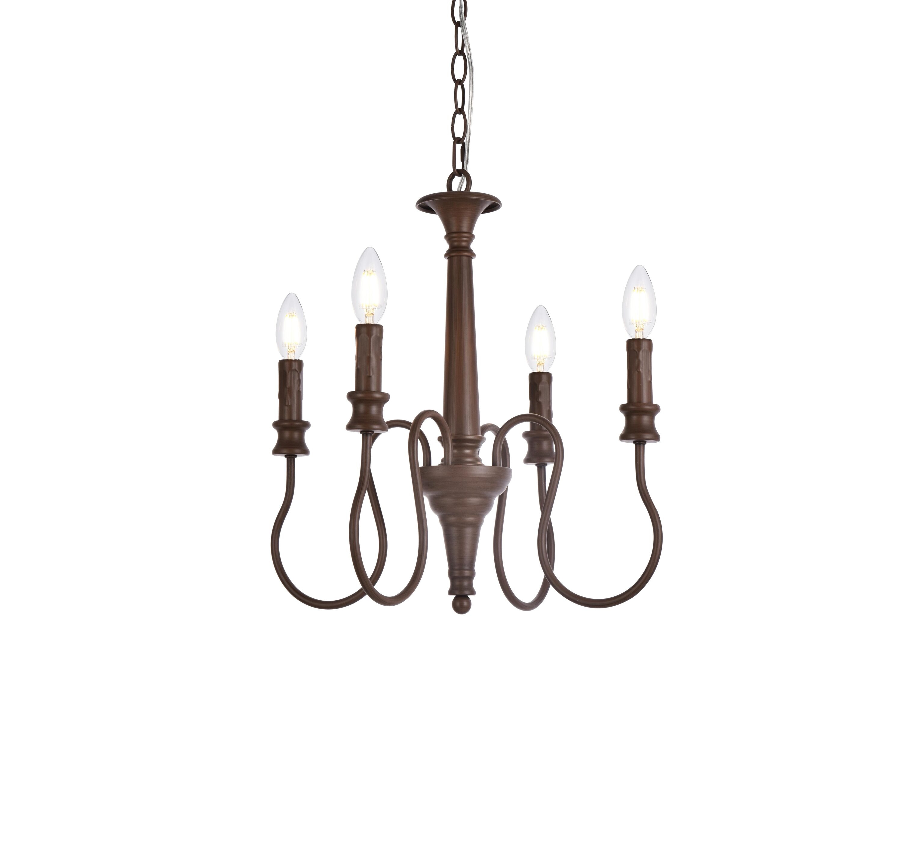 Elegant Decor HFDL21129D17WOK Pendant-Lights - View #3
