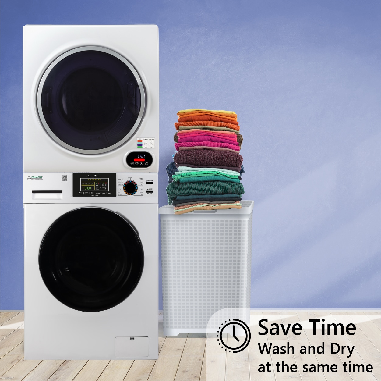 Equator Advanced Appliances EW 835 + ED 852 Combo-Washer-And-Dryer - View #10