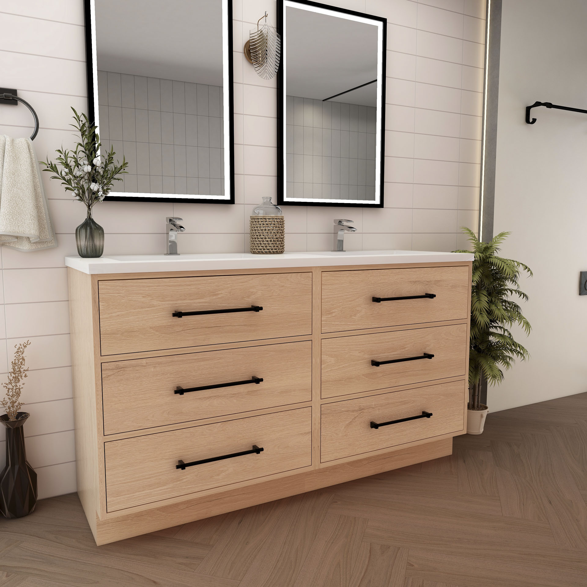 BV Better Vanity VICTORIA48DFS-RO Bath-Vanity-Combo - View #3