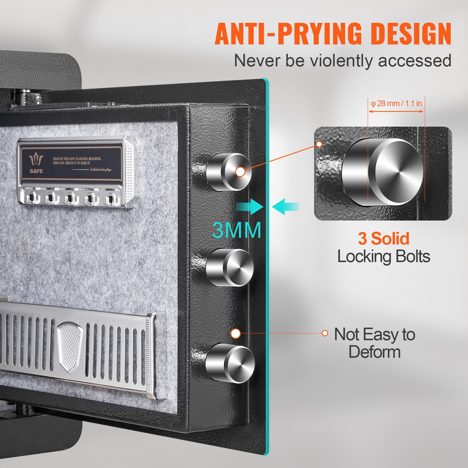 VEVOR SCWSBXJHSWSL02300V0 Safe-Accessories - View #4