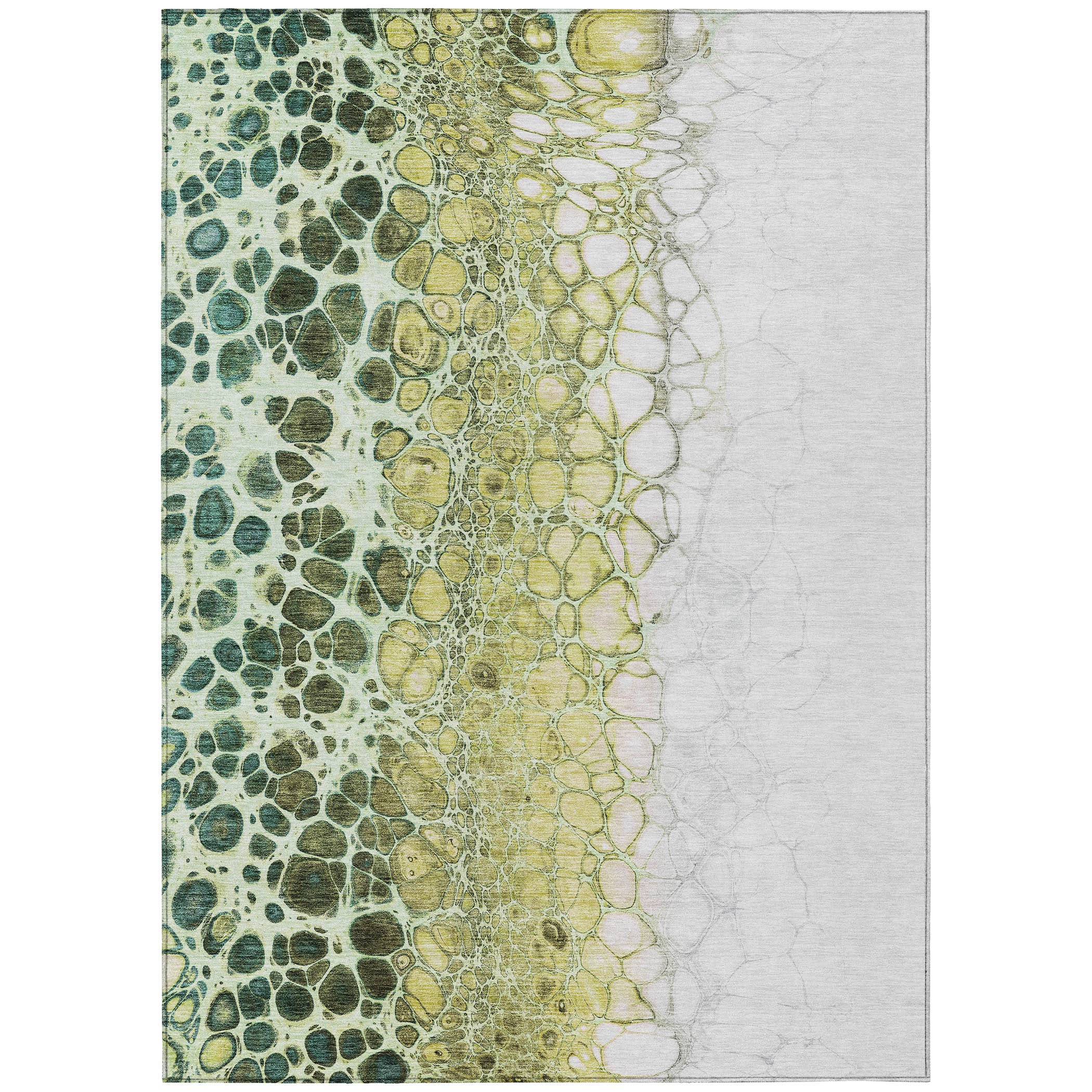 Addison Rugs ACN707OL8X10 Chantille ACN707OL 8 x 10 (ft) Polyester Olive Rectangular Indoor/Outdoor Geometric Machine washable Area rug